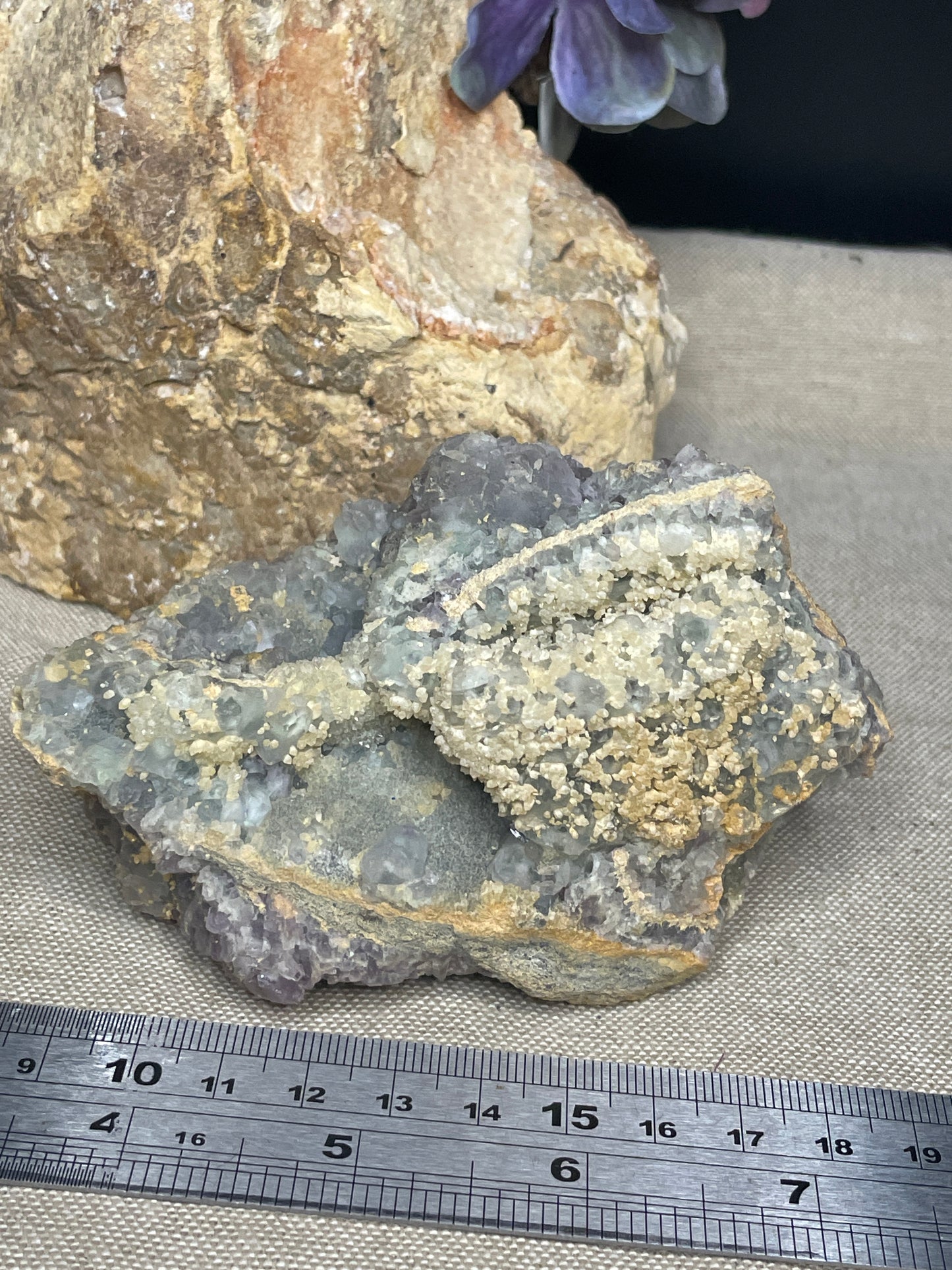 Fluorite cluster