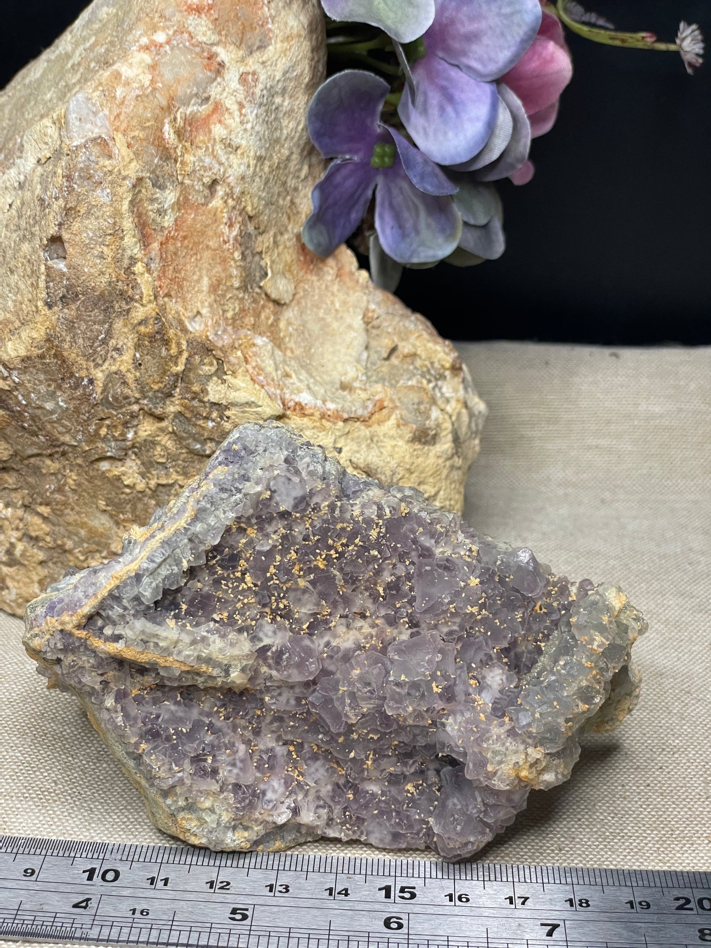 Fluorite cluster