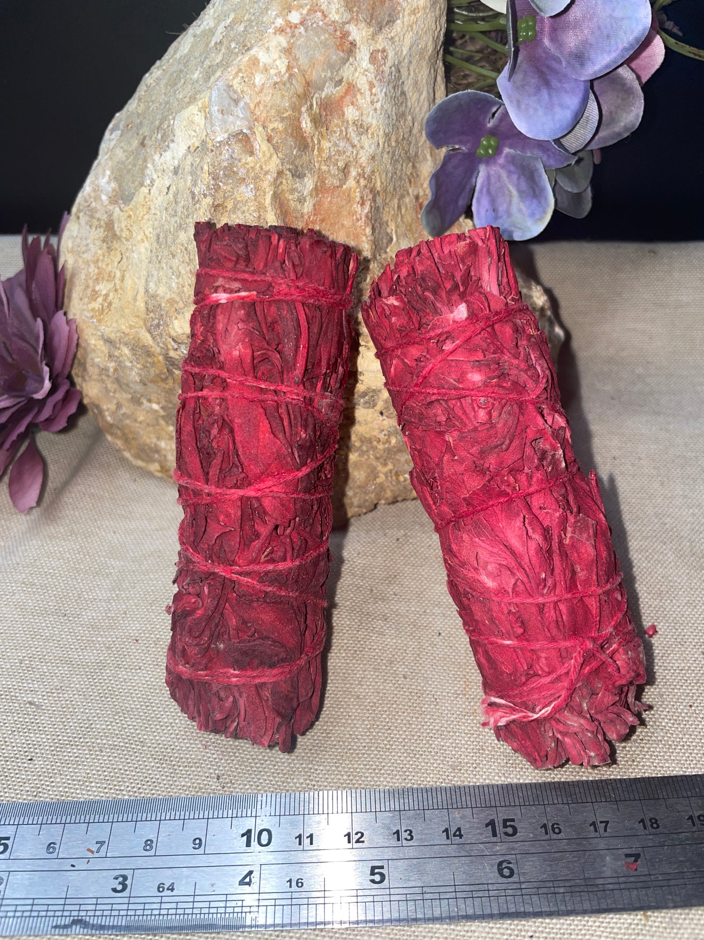 Dragons blood sage wands