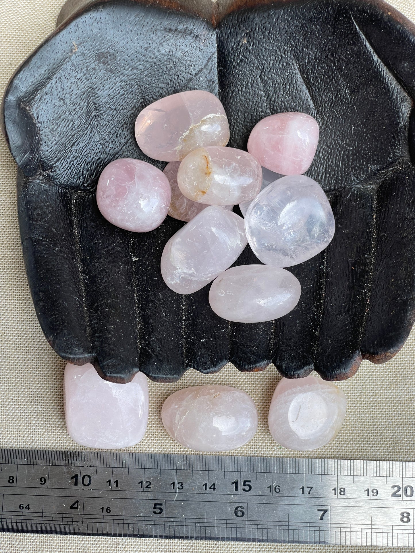 Rose Quartz tumbles