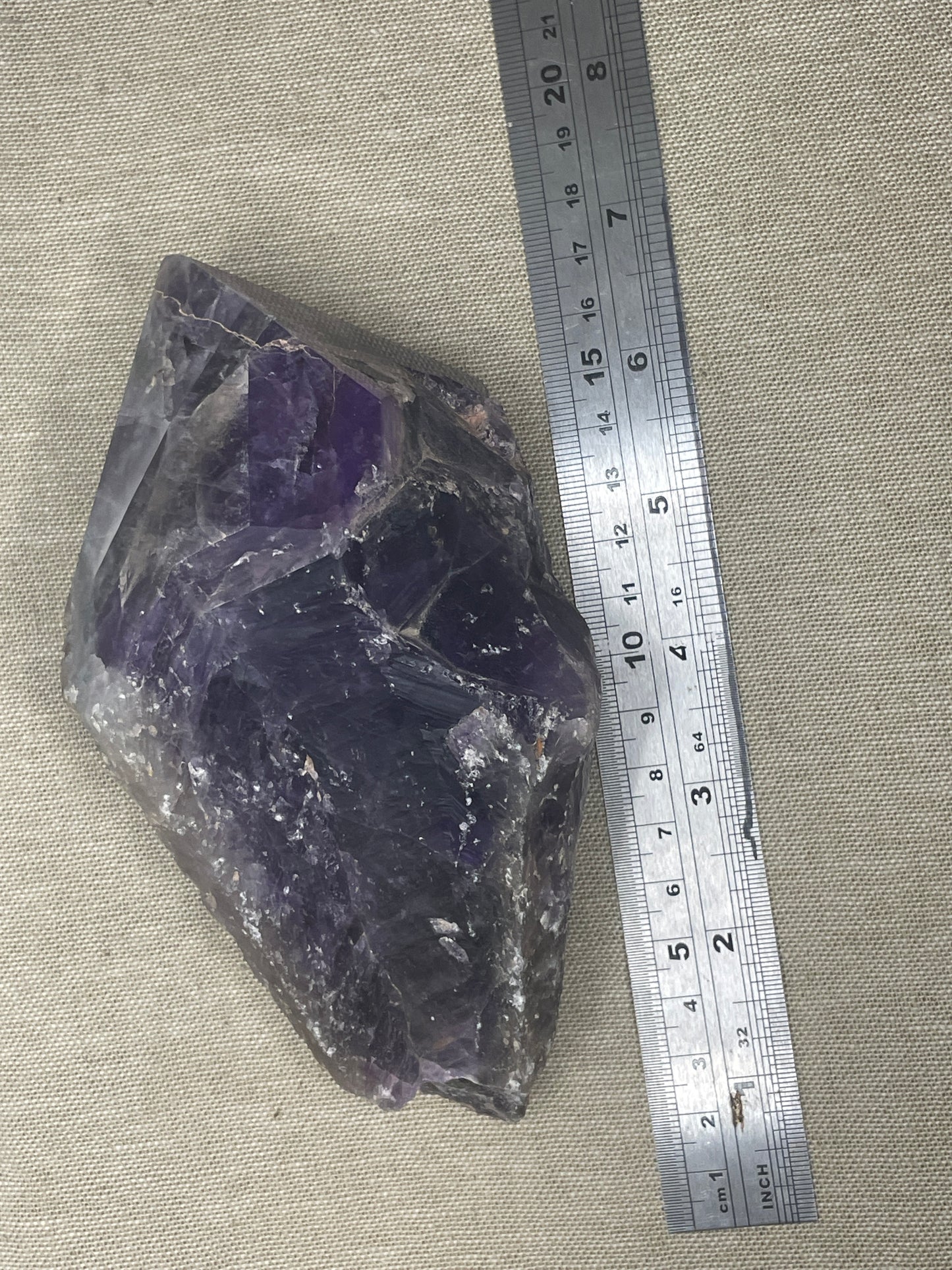 Amethyst polished point