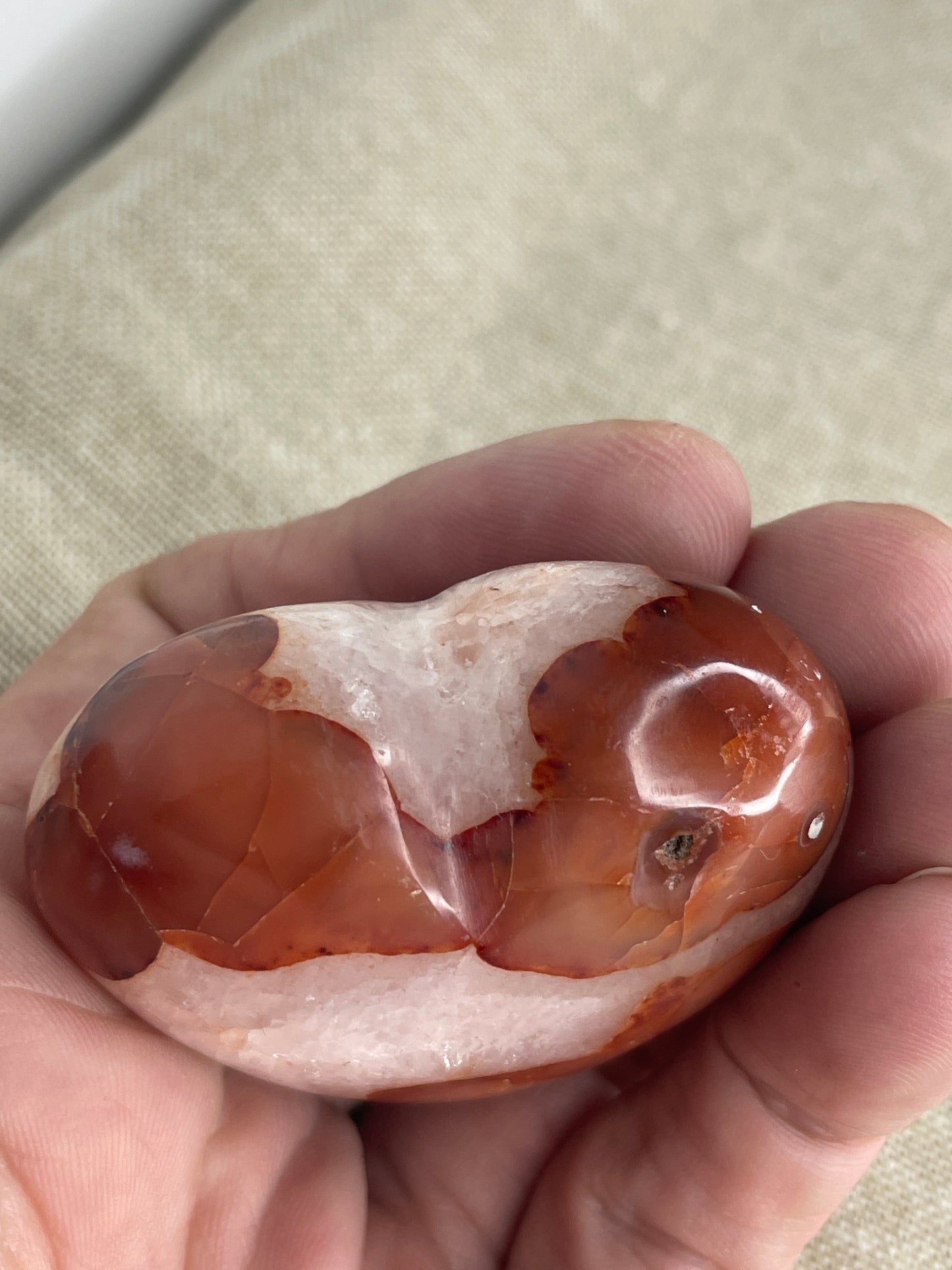 Carnelian heart