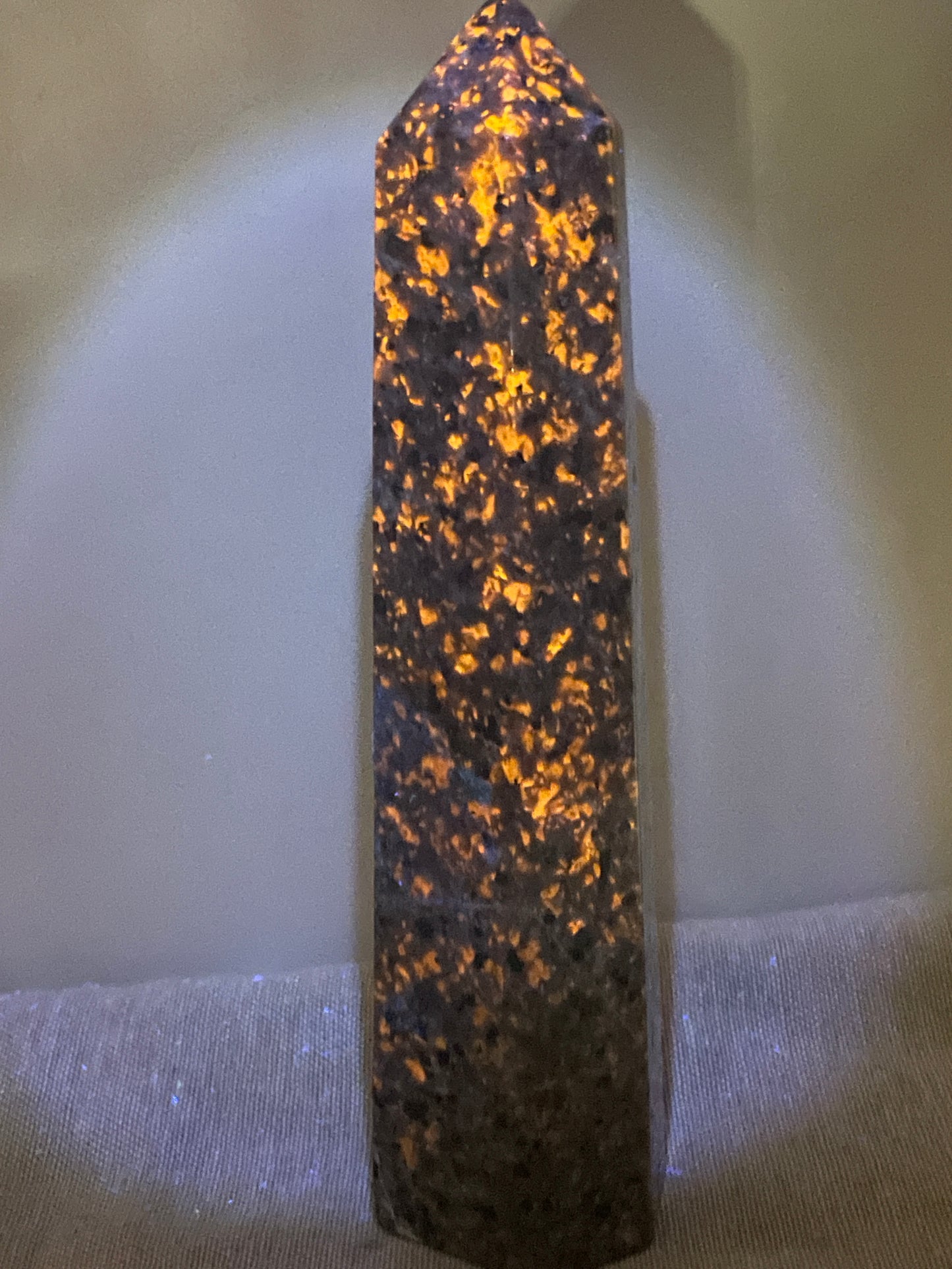 Yooperlite tower UV reactive