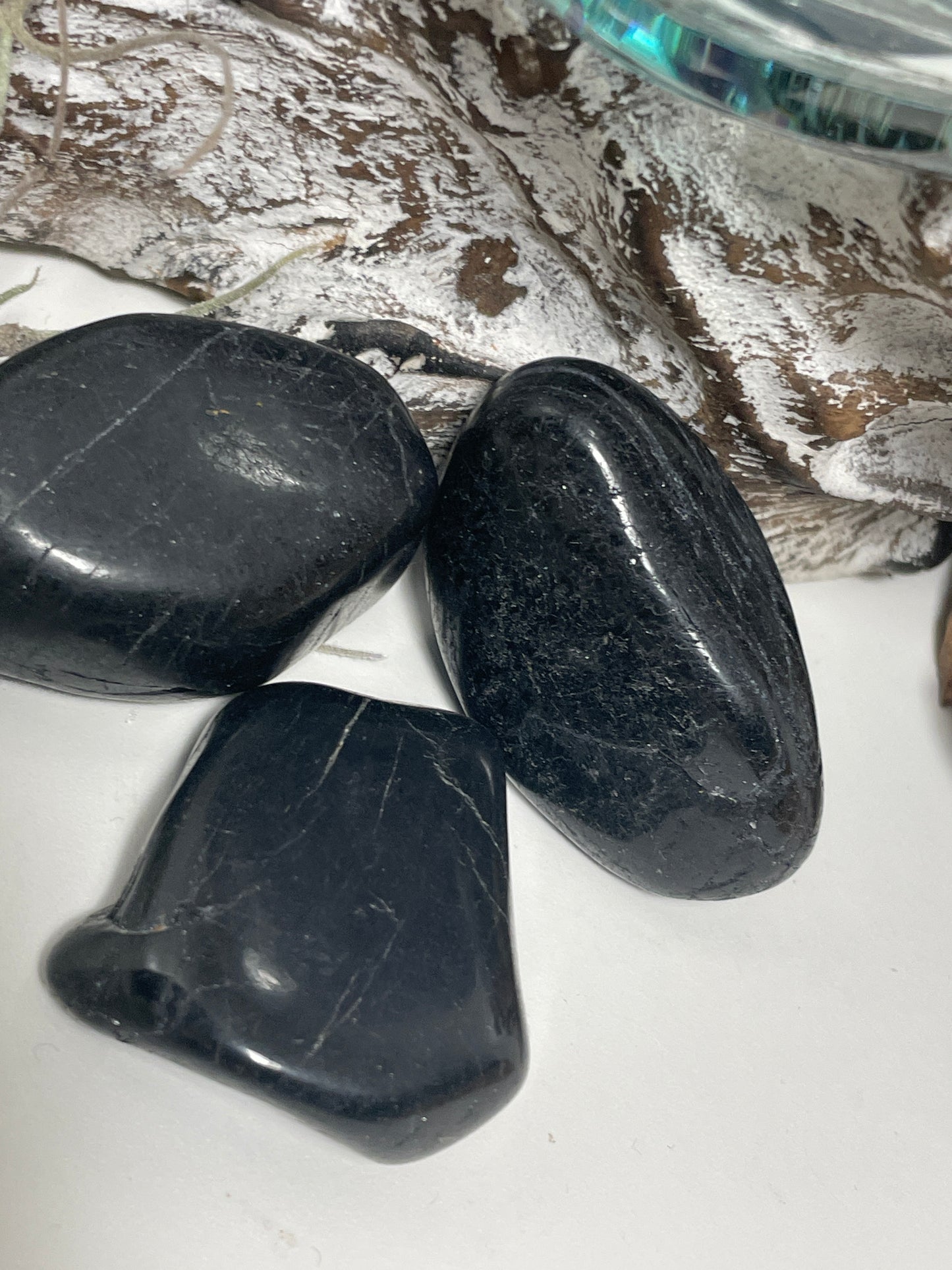 Large tourmaline tumble stone