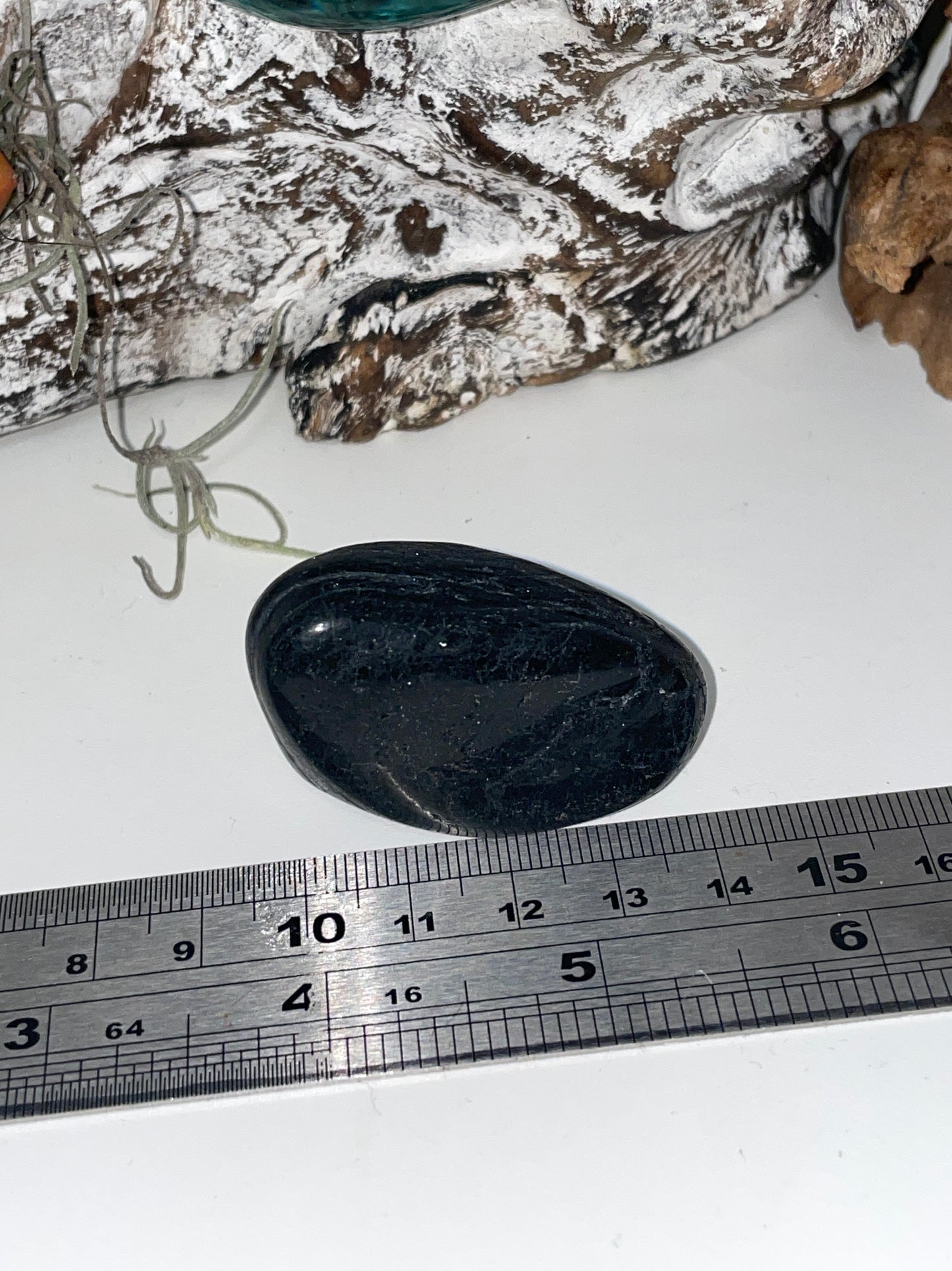 Large tourmaline tumble stone