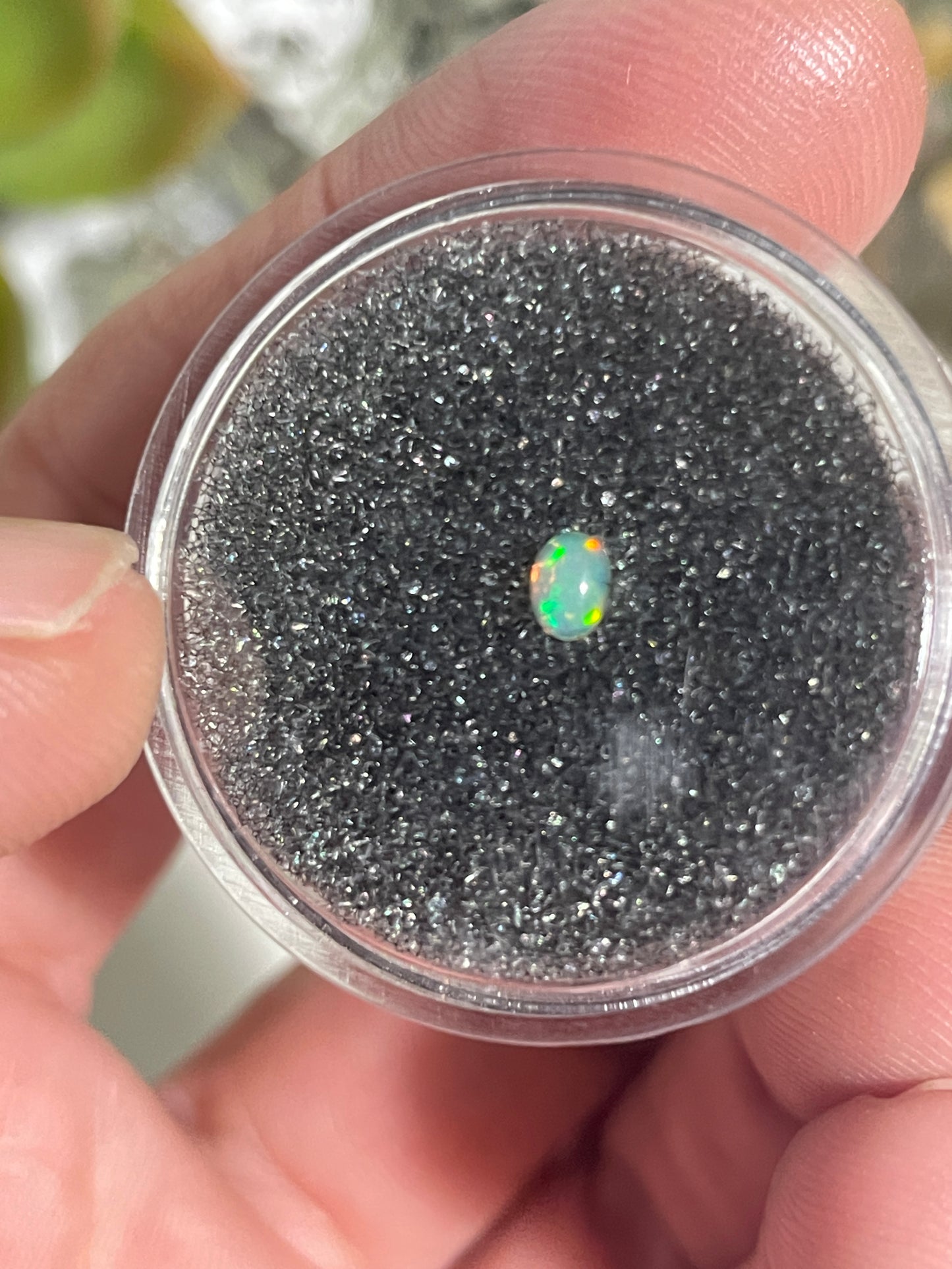 Ethiopian opal in case