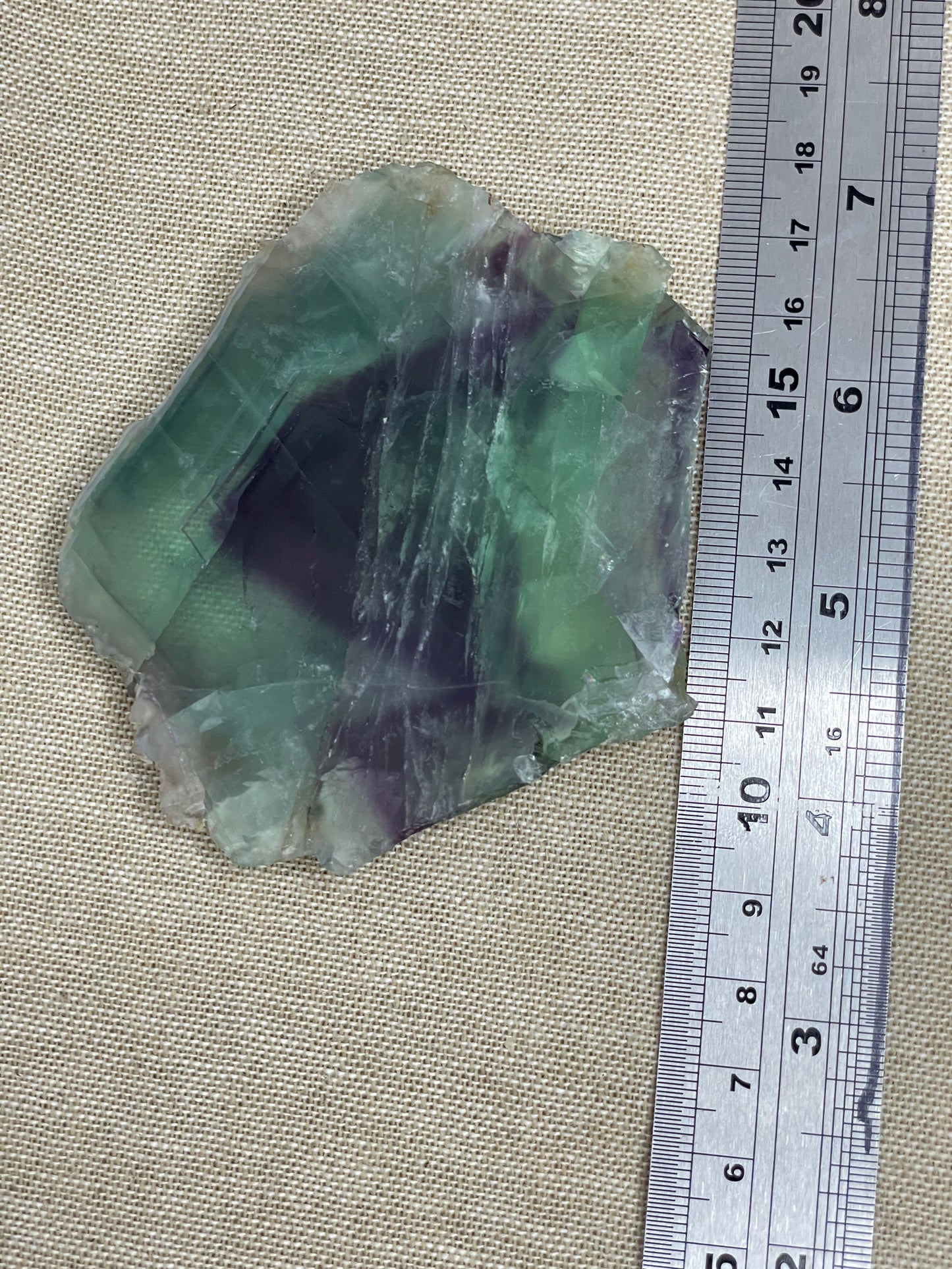 Fluorite slice
