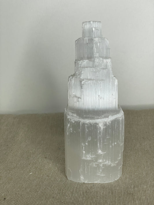 Selenite tower 10cm