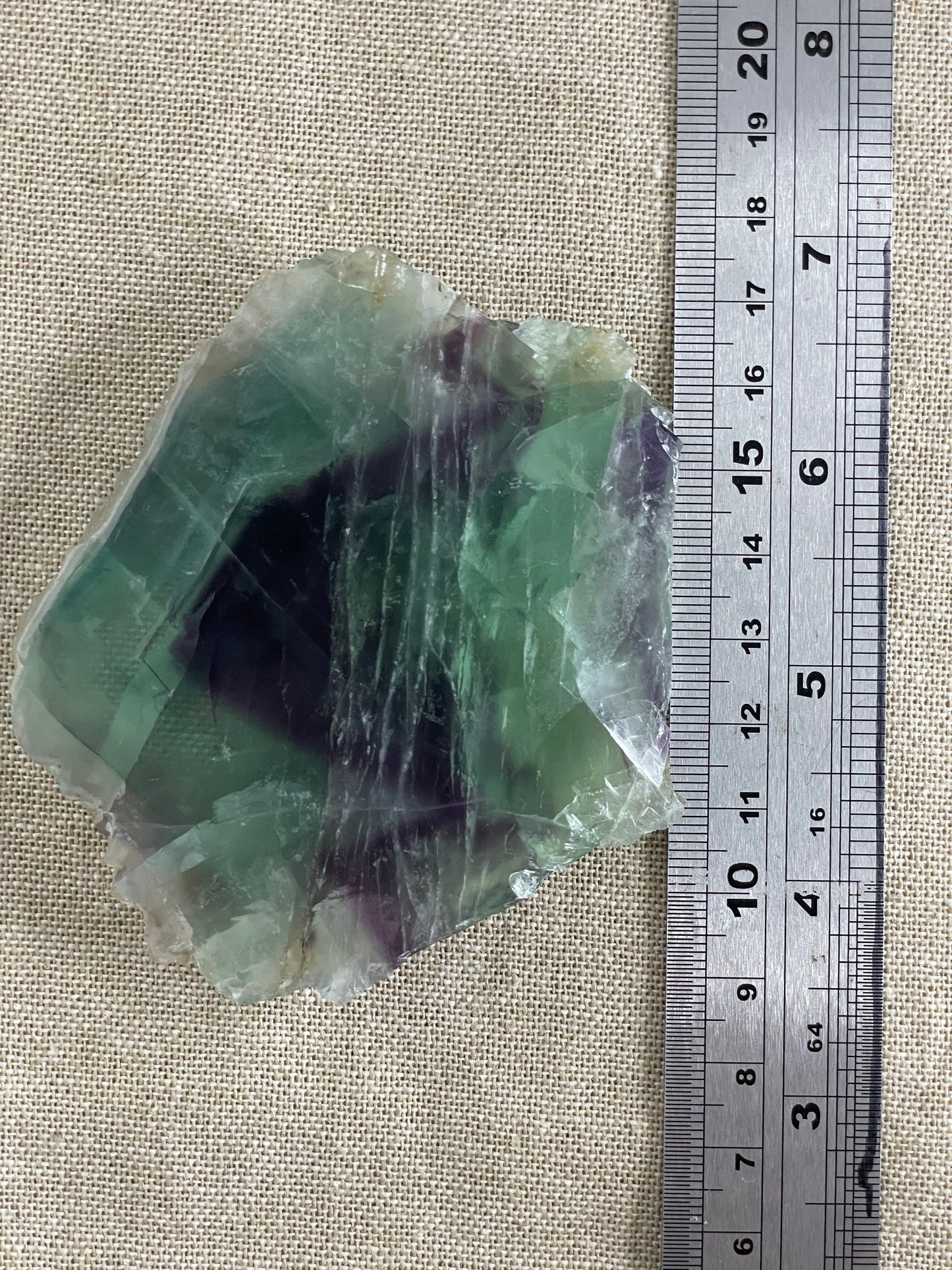 Fluorite slice