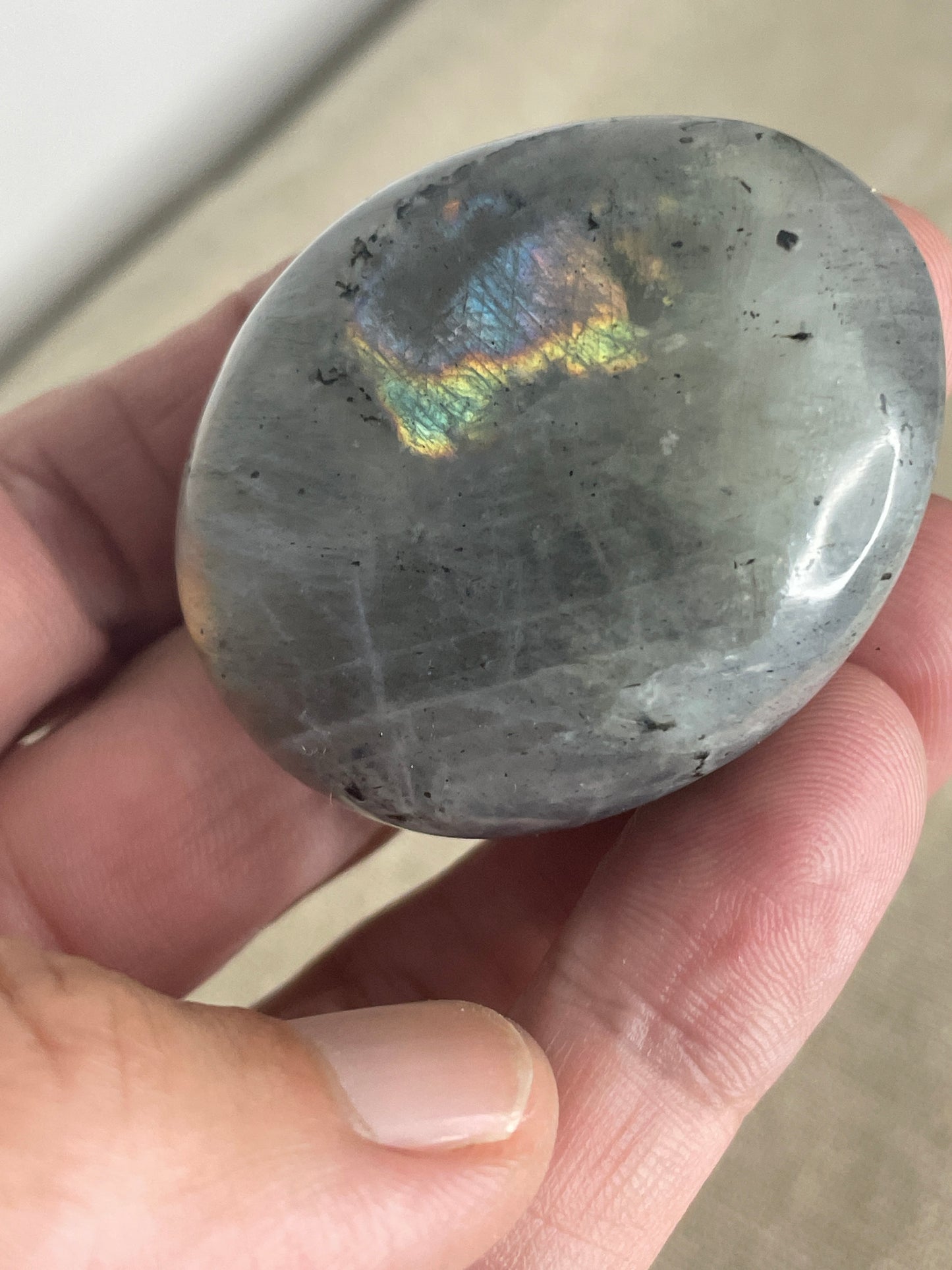 Sunset Labradorite palm