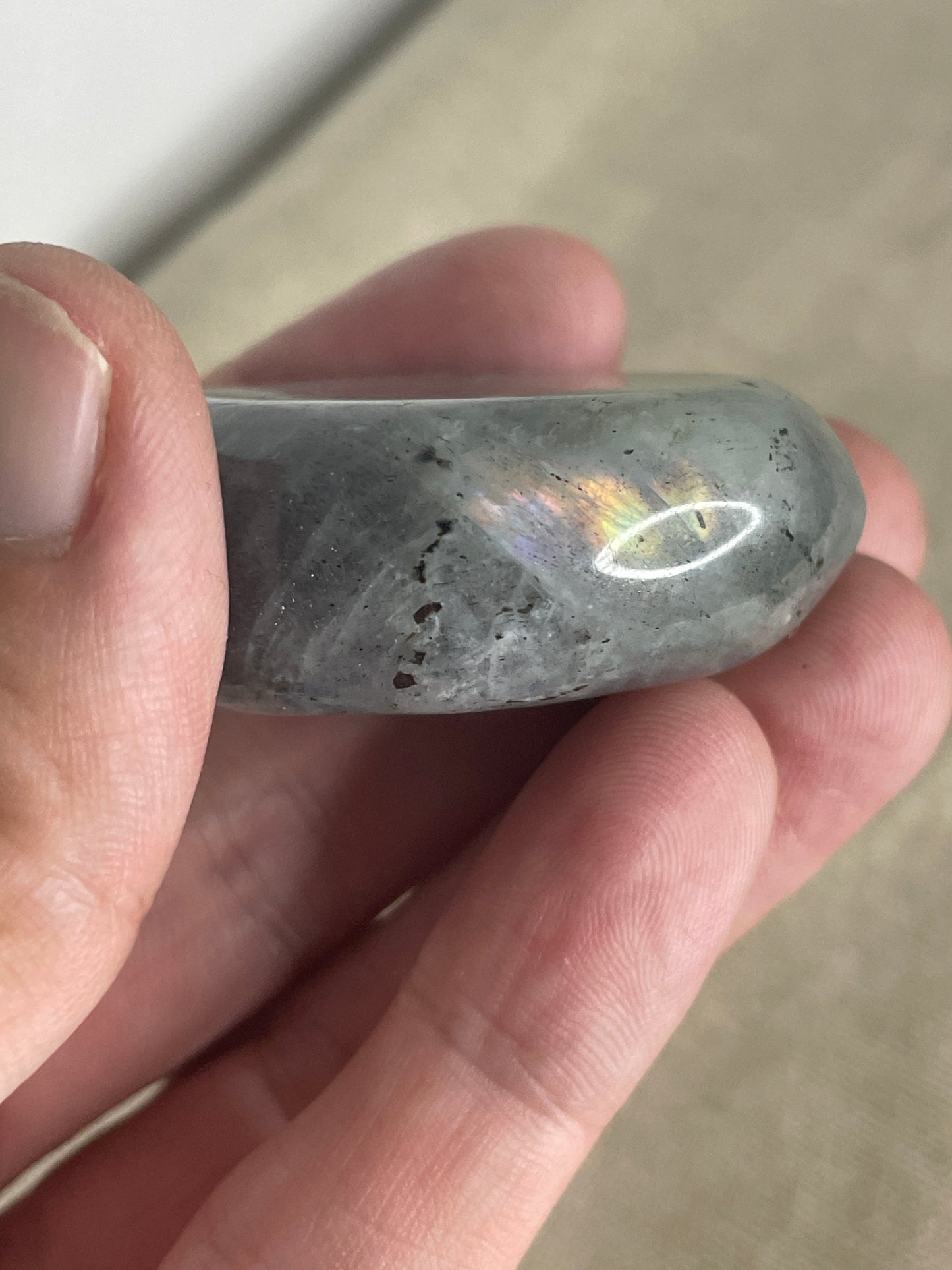 Sunset Labradorite palm