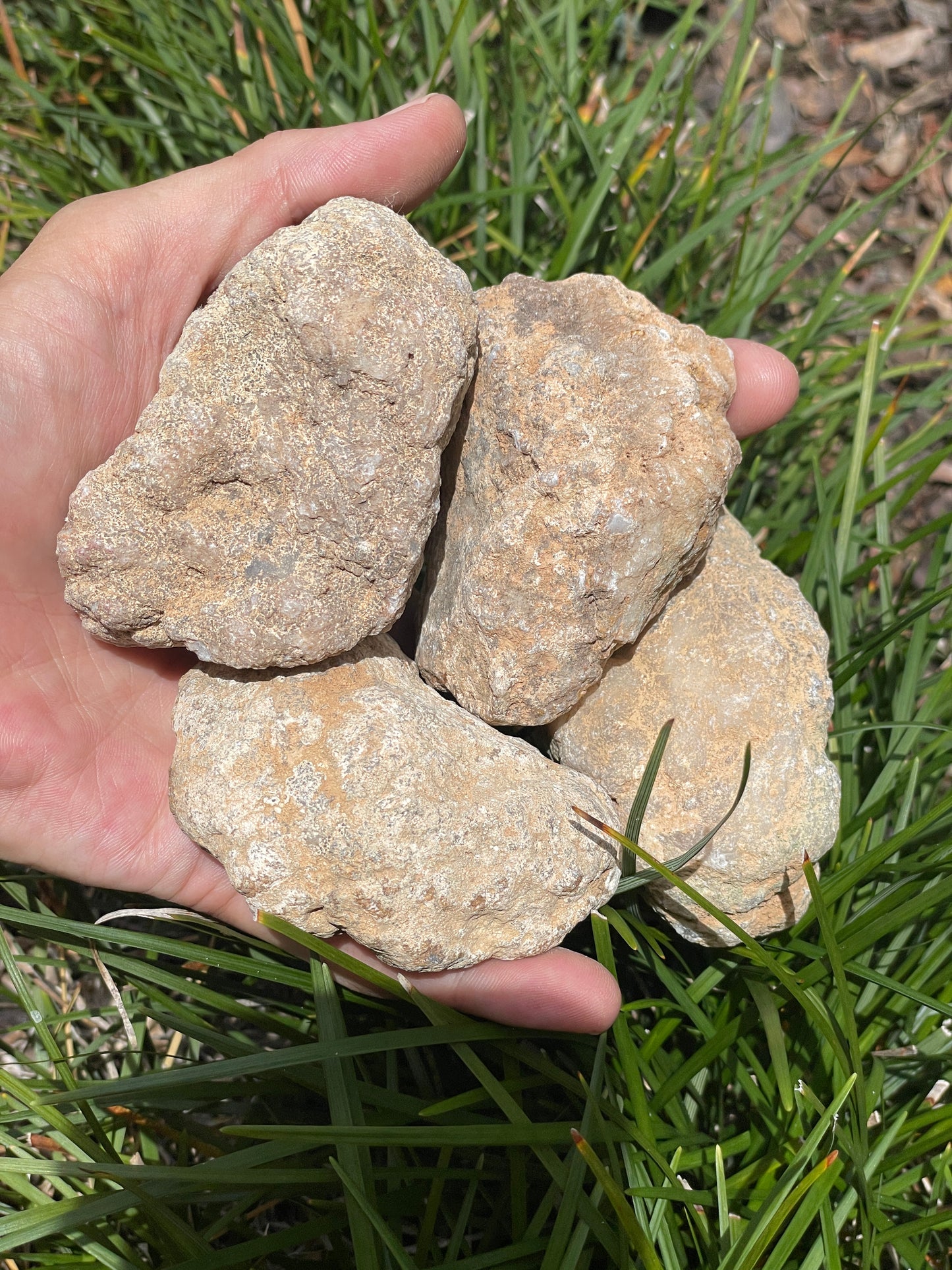 Crack your own quartz geode