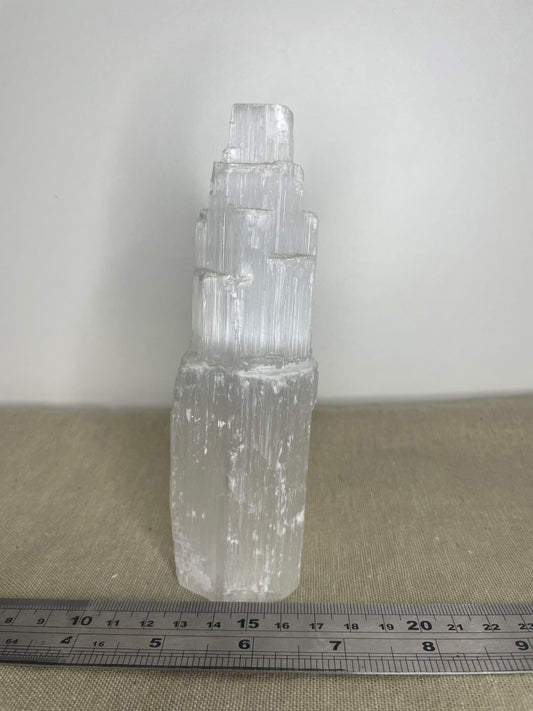 Selenite tower 15cm