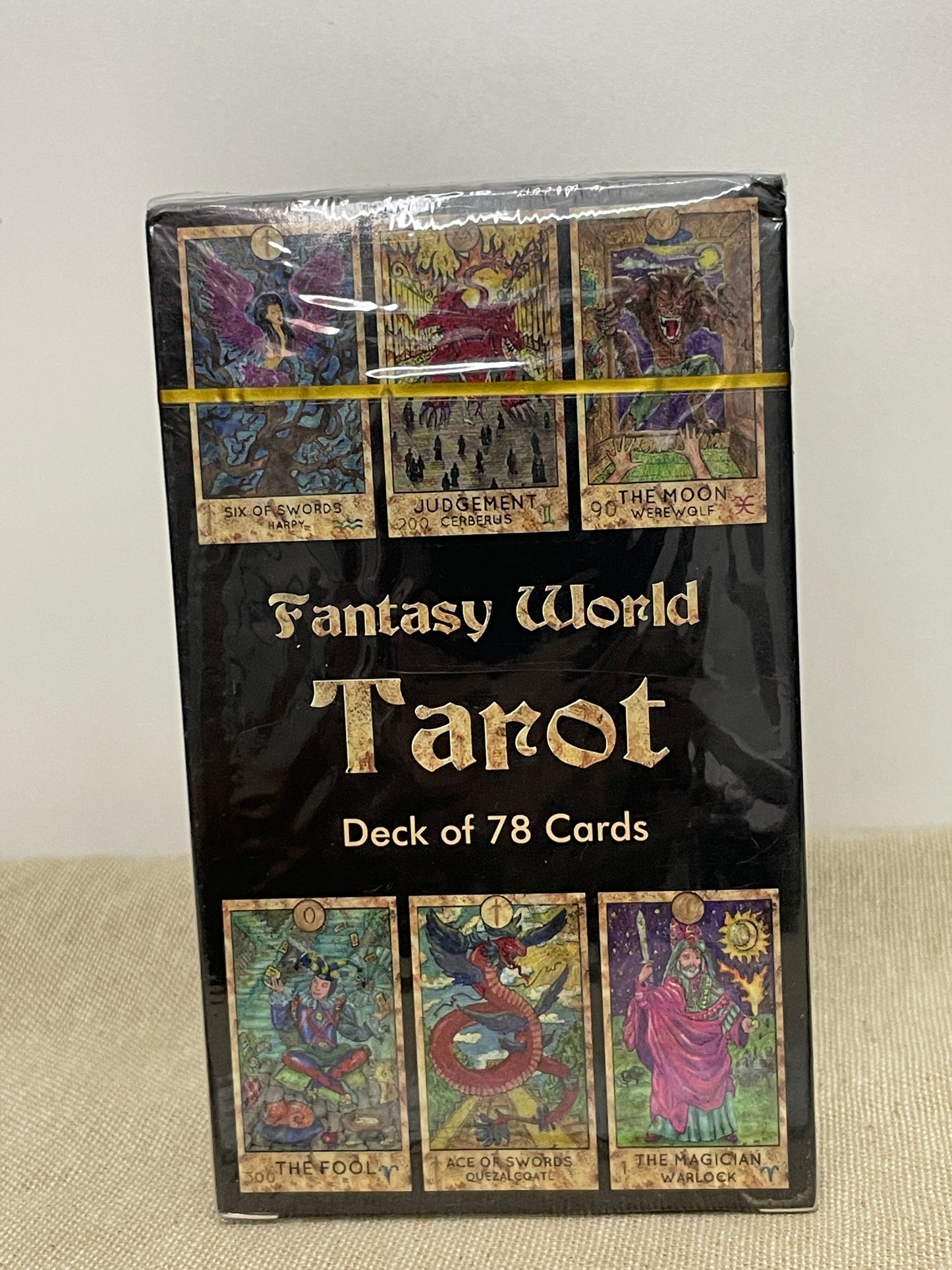 Fantasy world tarot deck