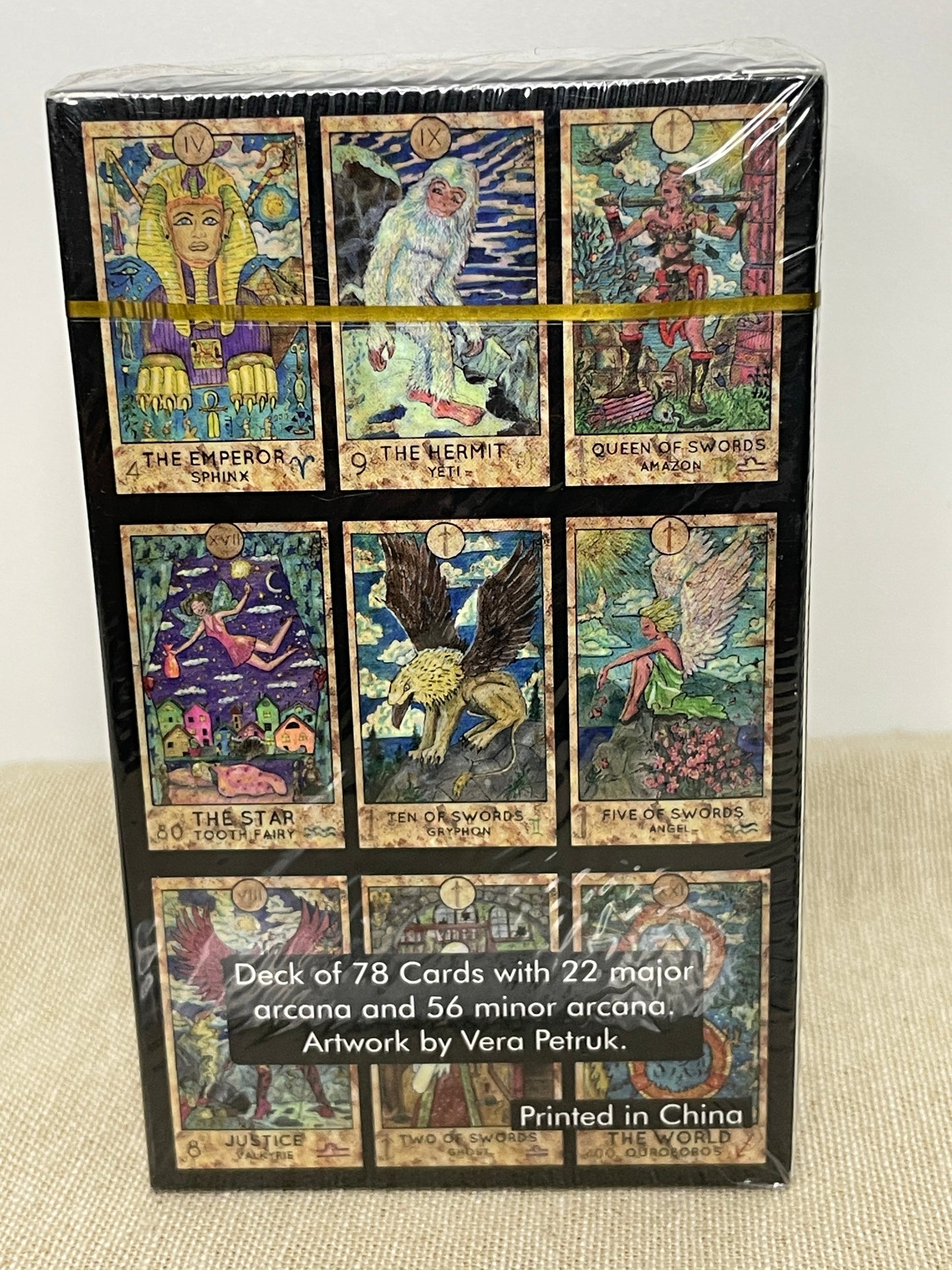 Fantasy world tarot deck