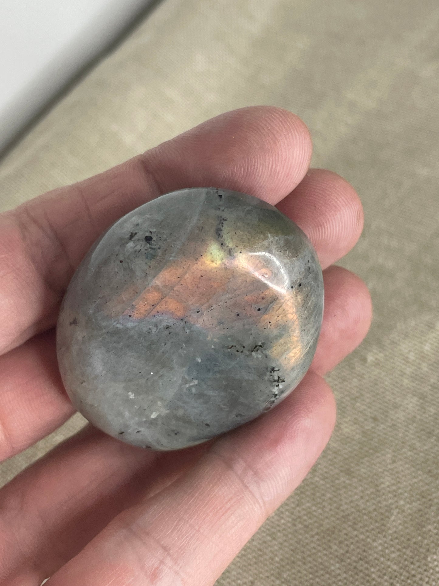 Sunset Labradorite palm