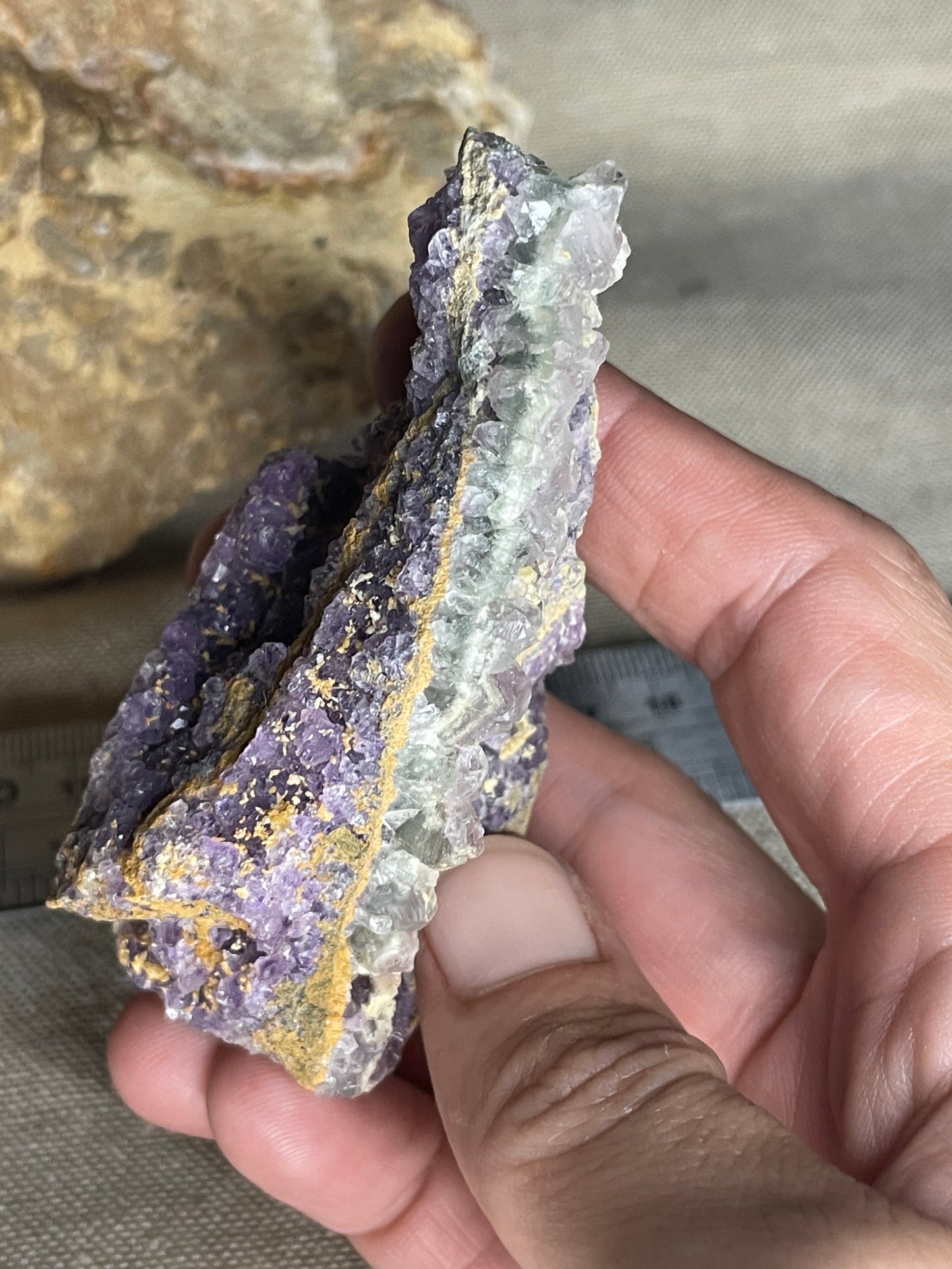 Fluorite cluster