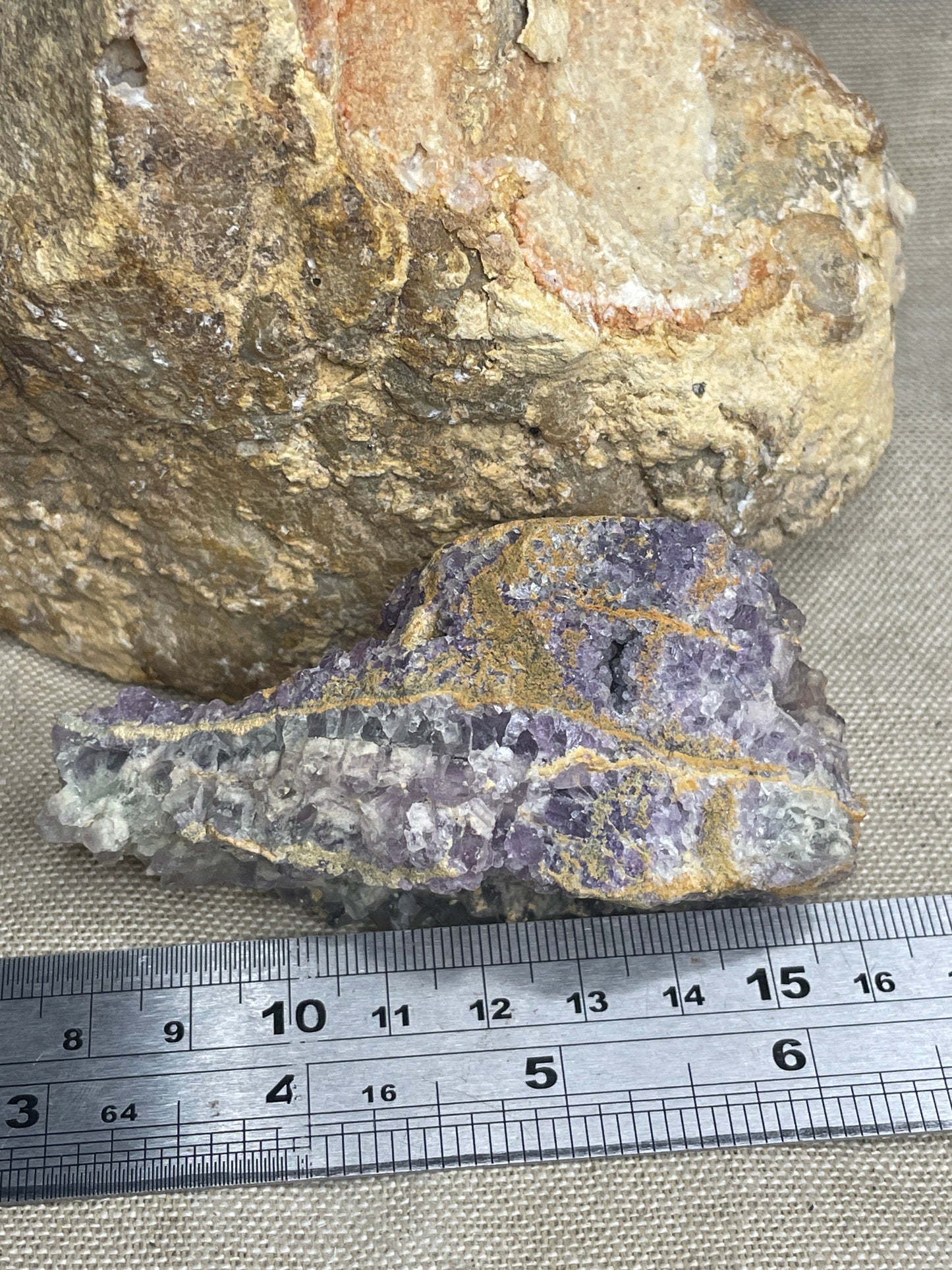 Fluorite cluster