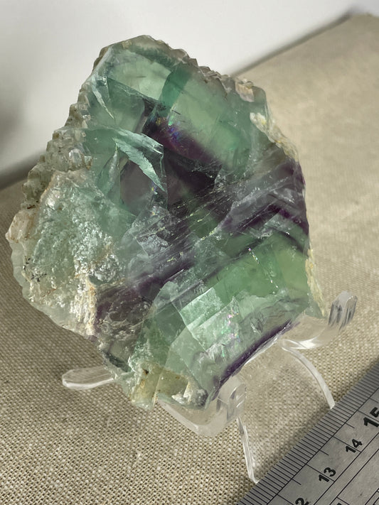 Fluorite slice