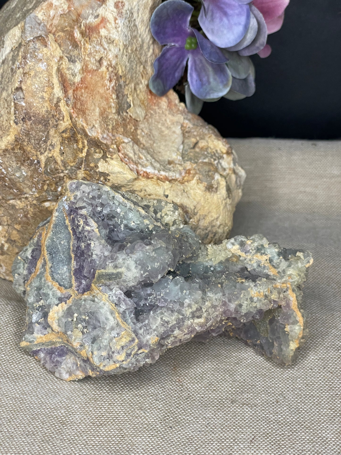 Fluorite cluster