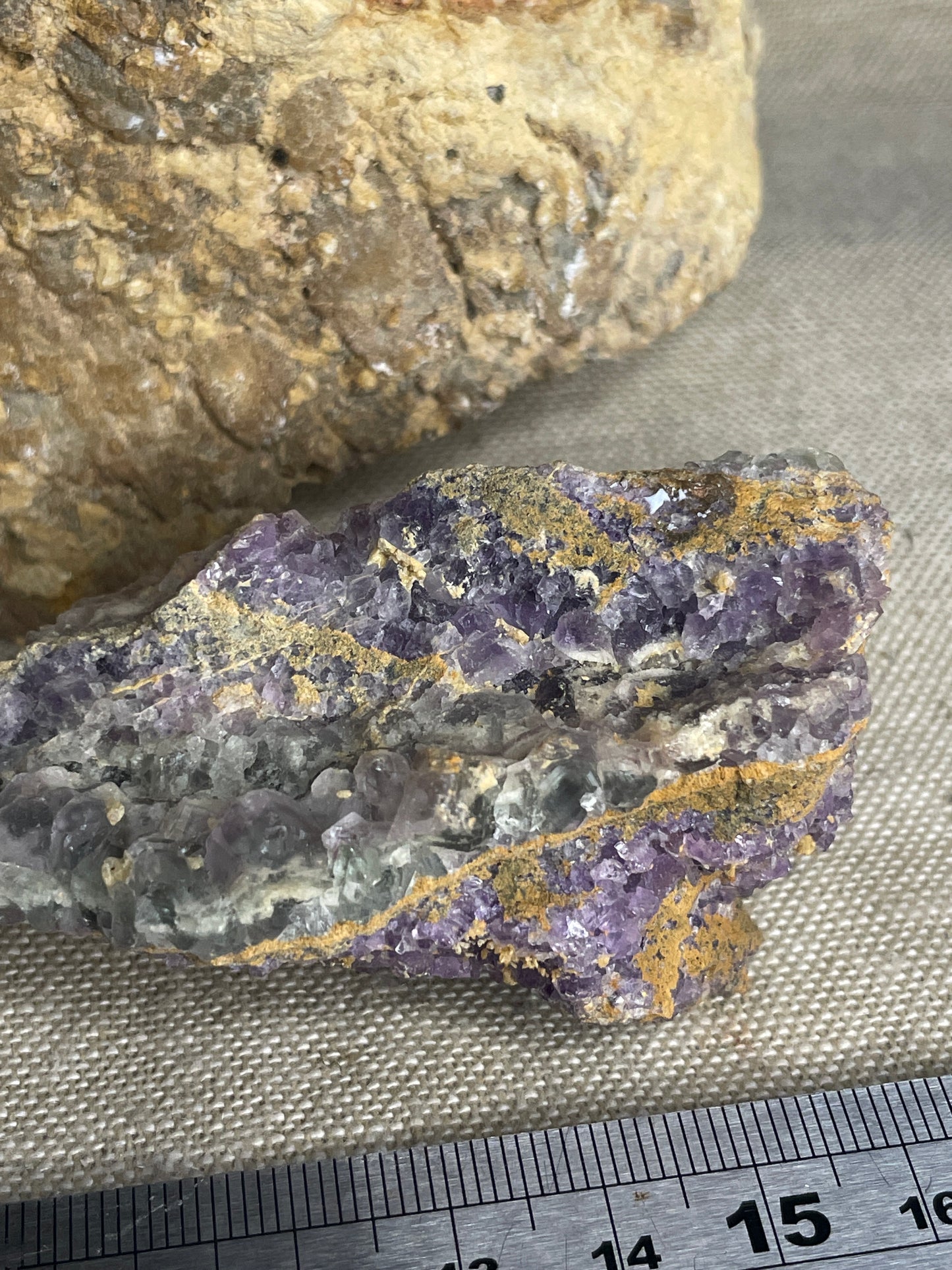 Fluorite cluster