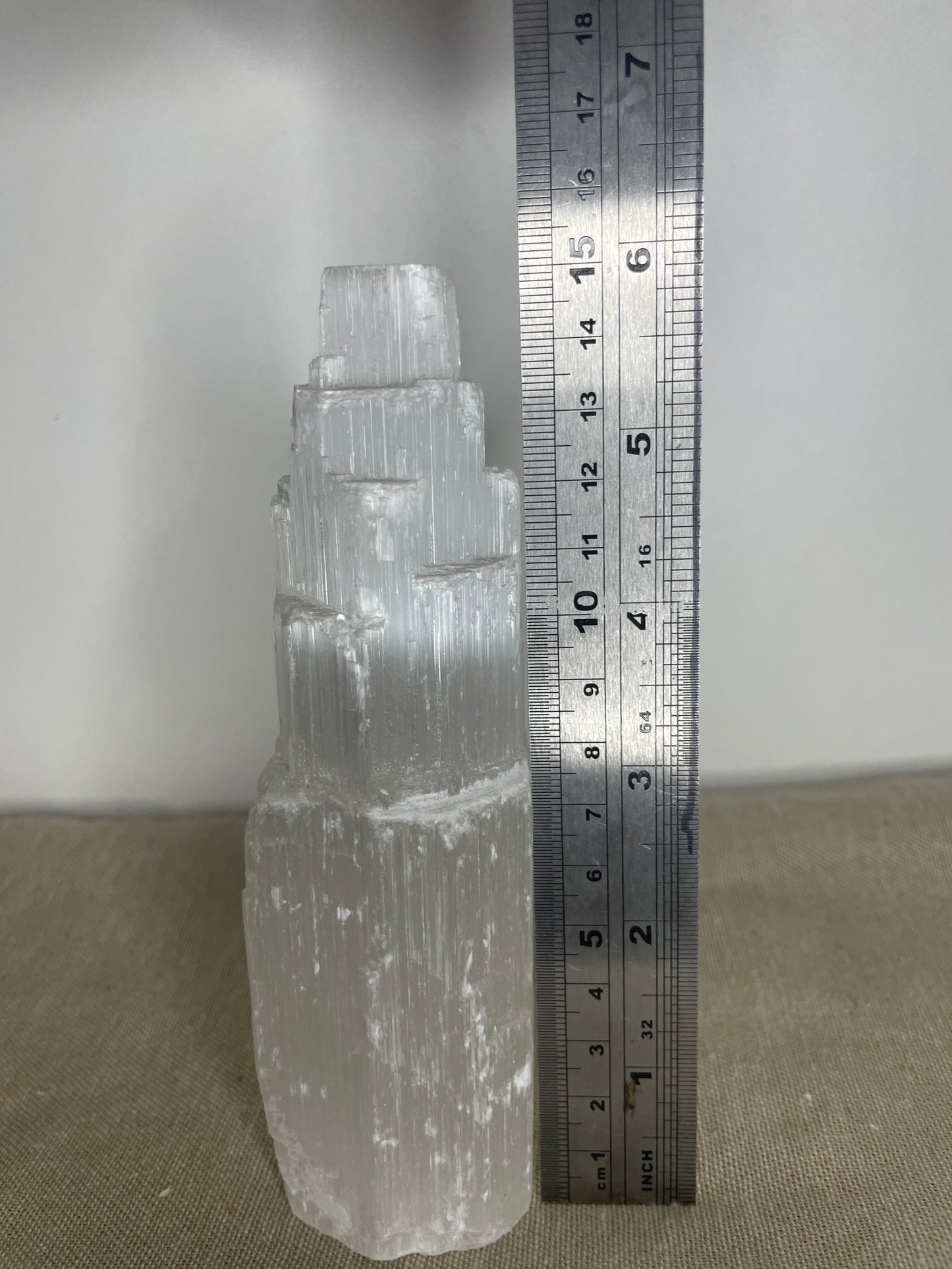 Selenite tower 15cm