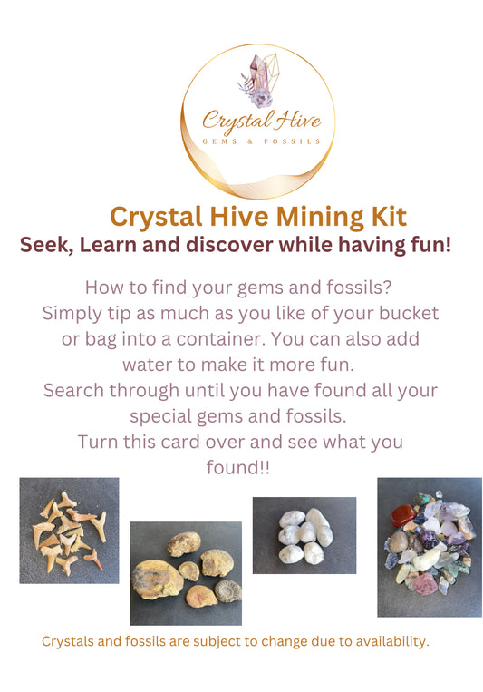 Crystal Hive mining kit.