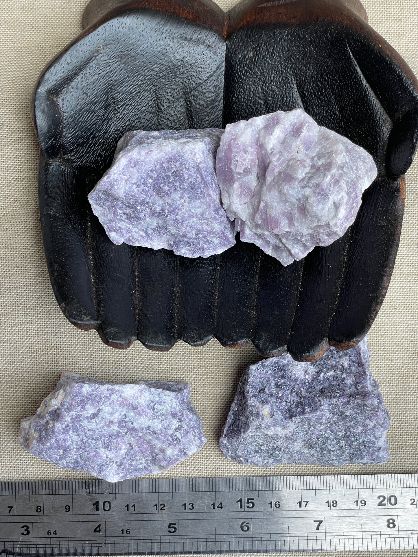 Lepidolite rough