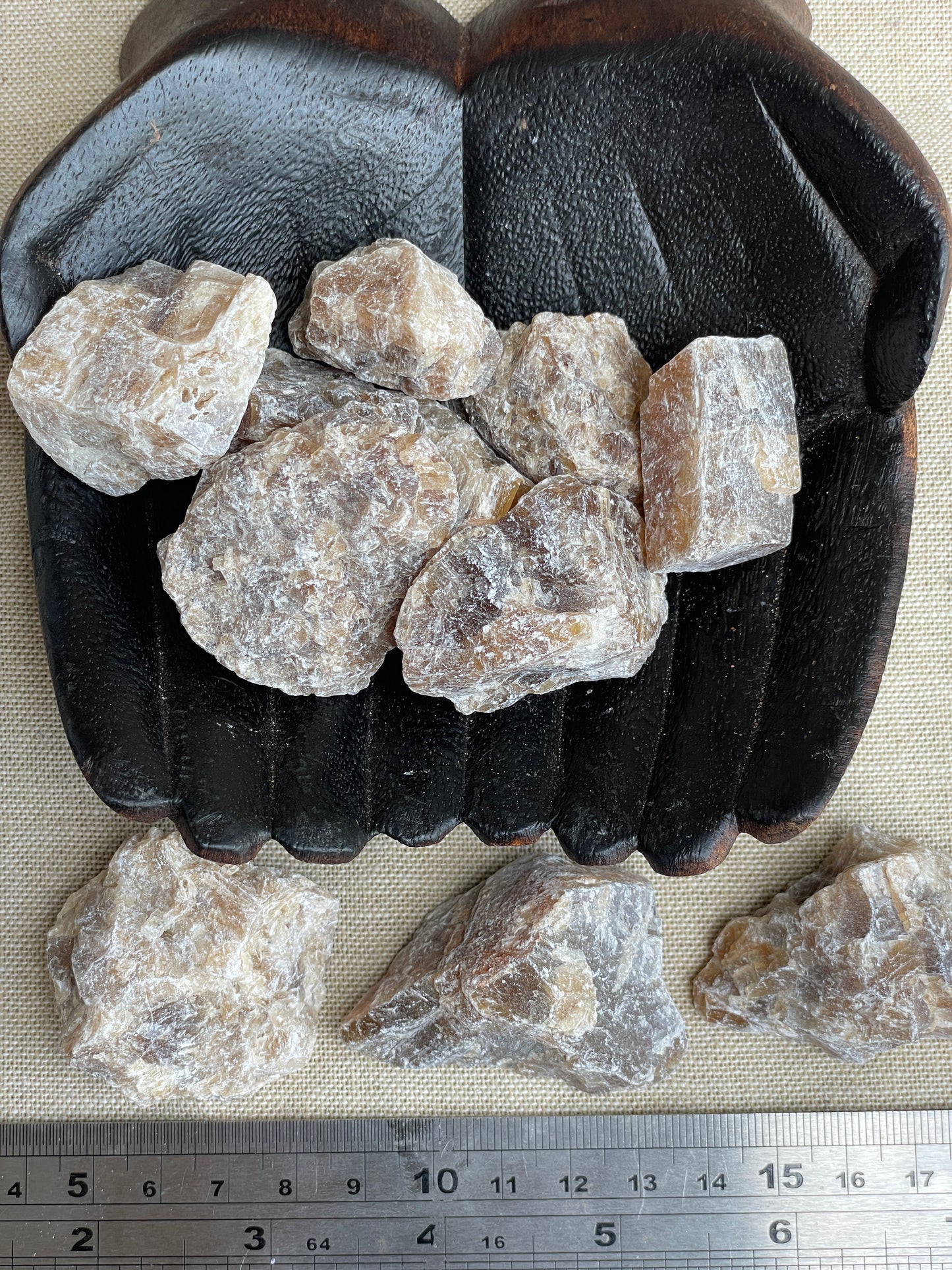Honey calcite