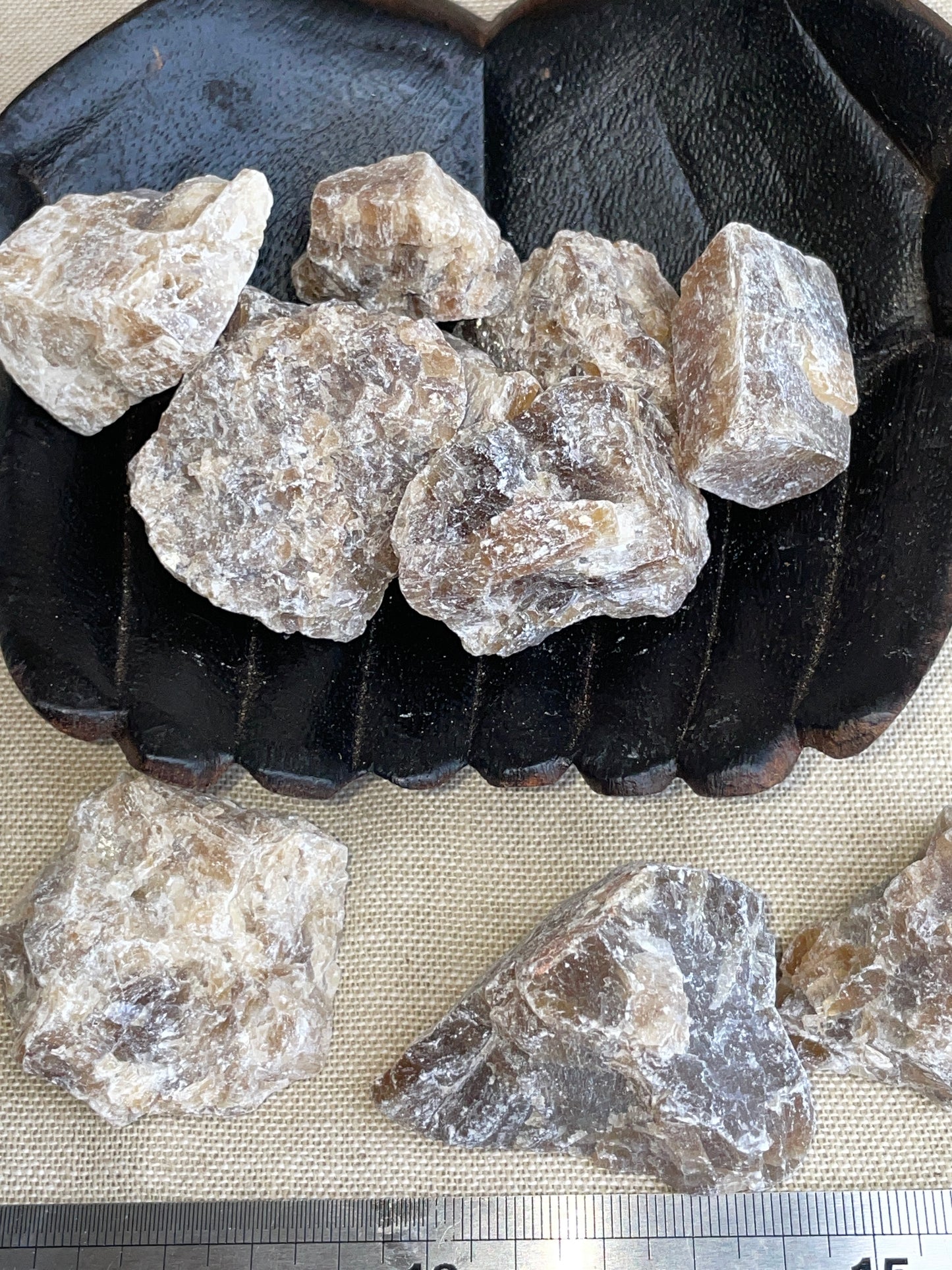 Honey calcite