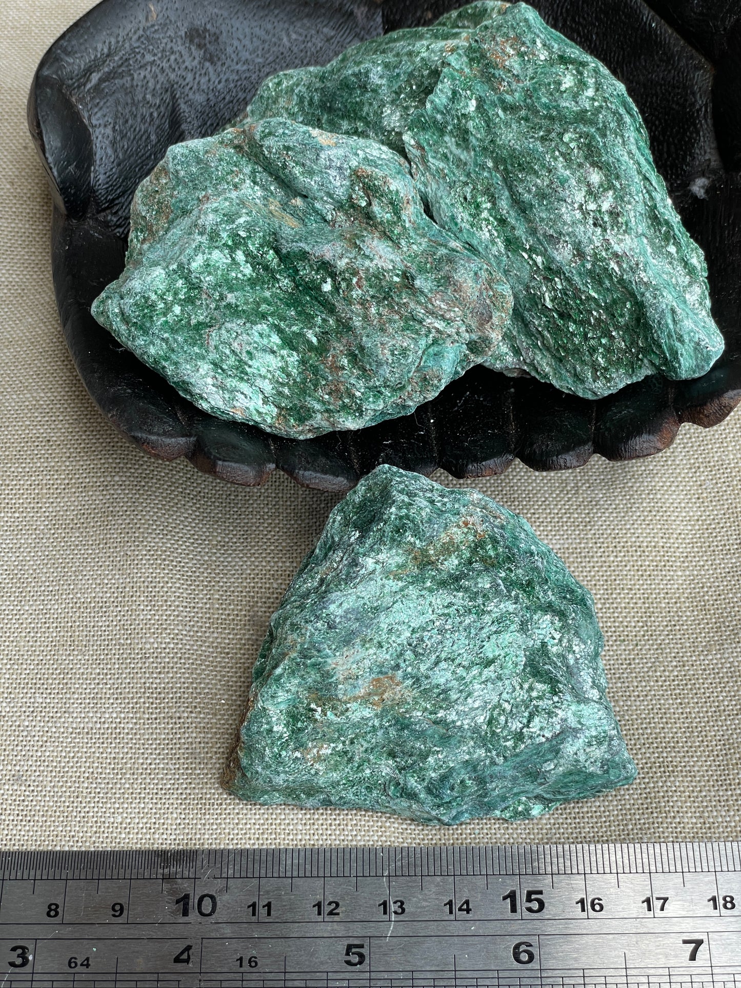 Fuchsite rough