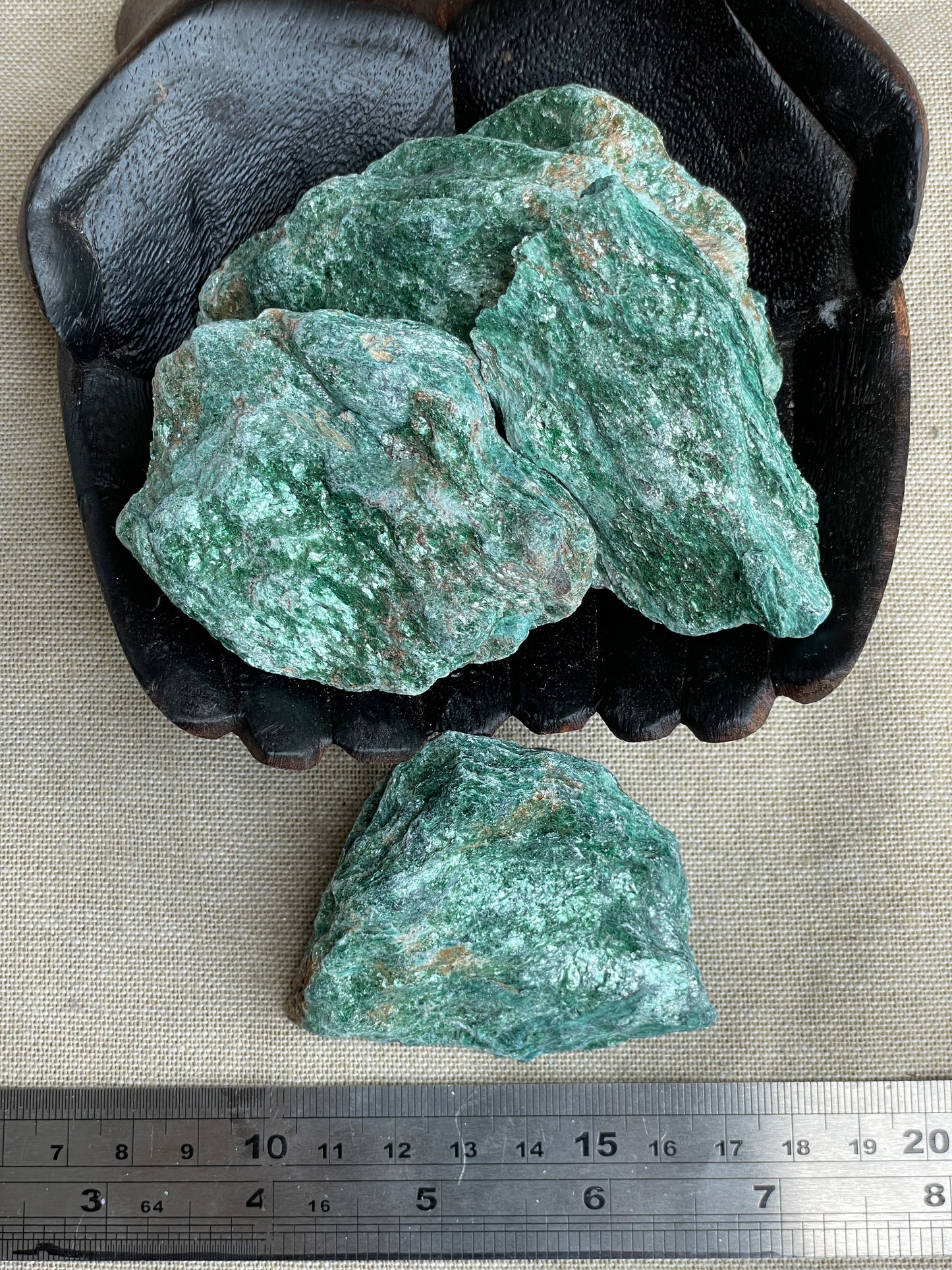 Fuchsite rough