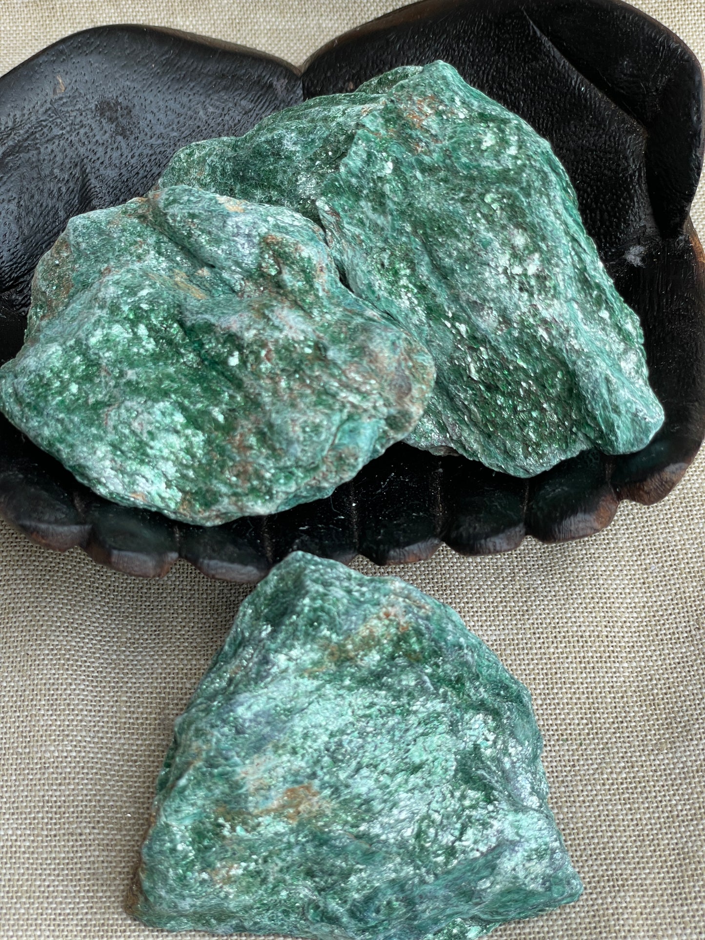 Fuchsite rough
