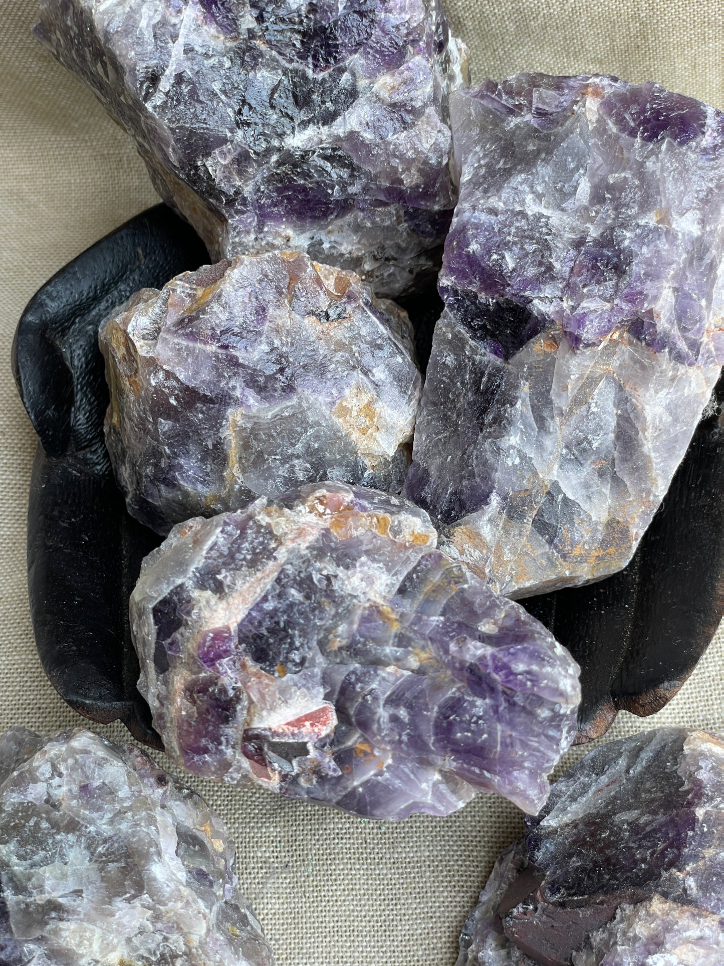 Indian amethyst rough large