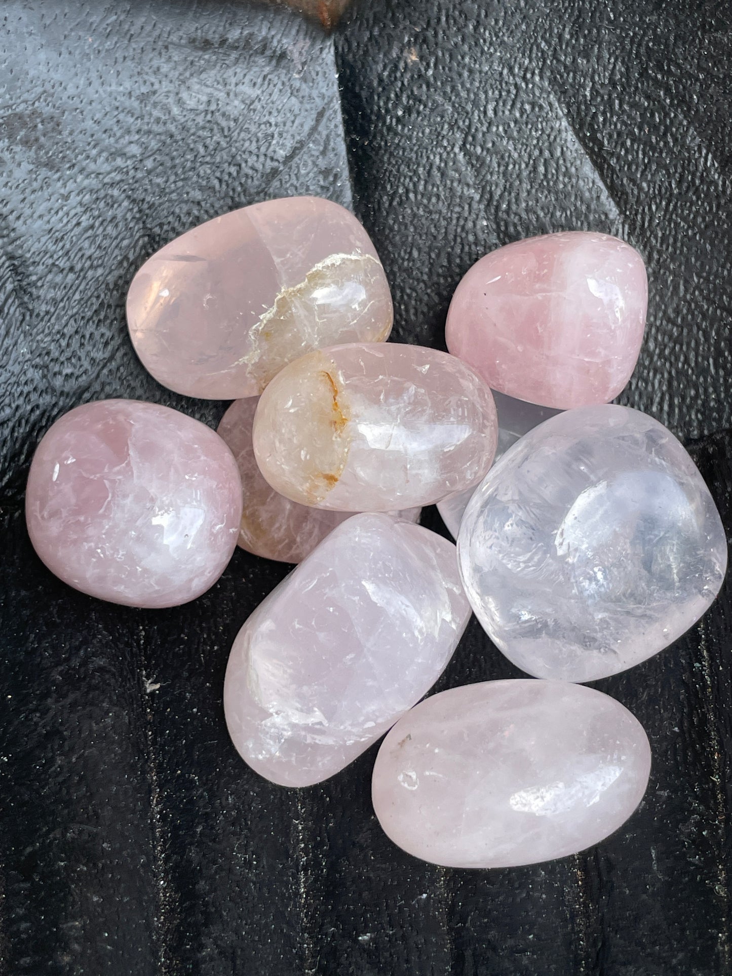 Rose Quartz tumbles