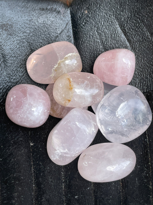 Rose Quartz tumbles