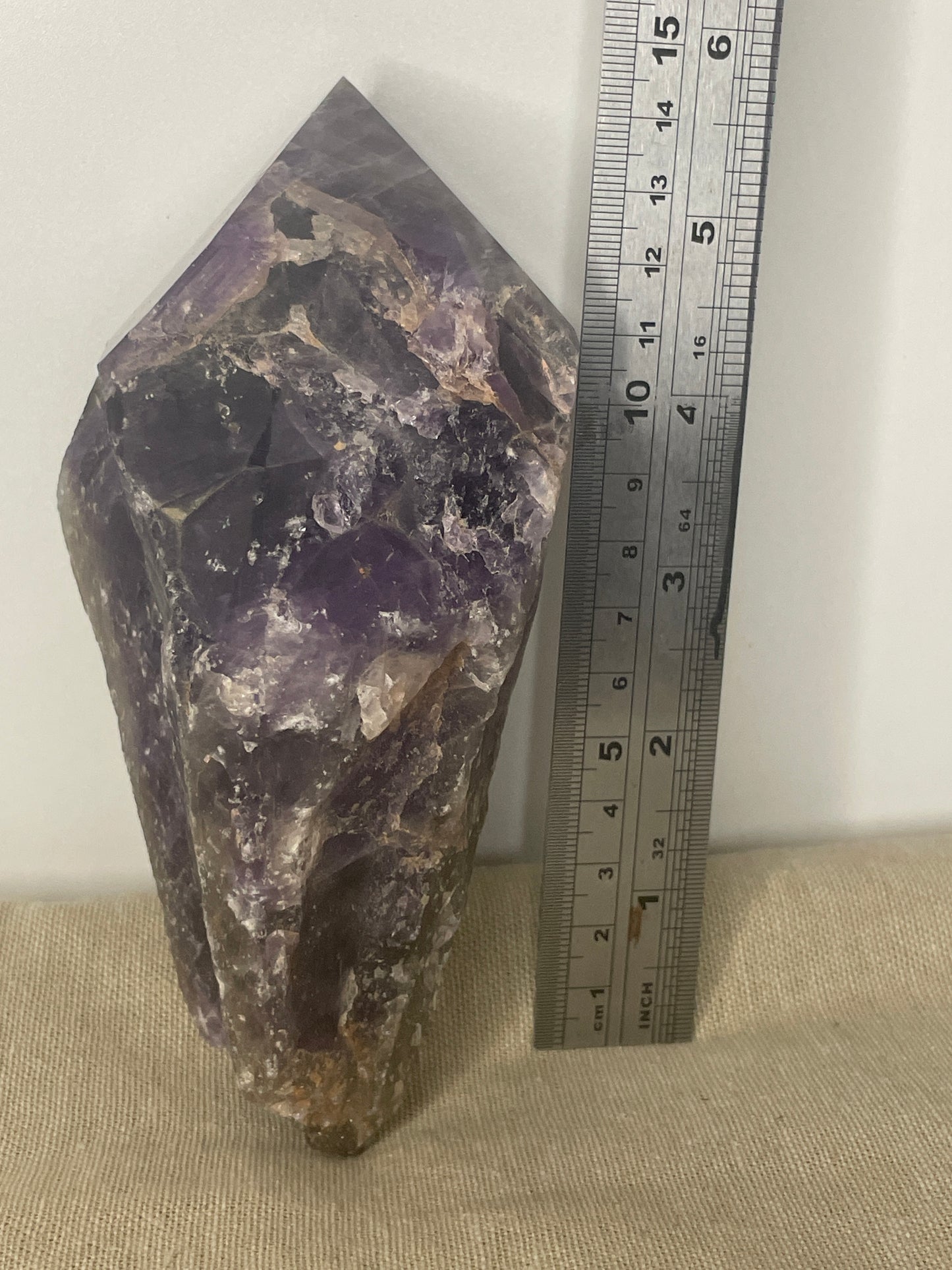 Amethyst polished point