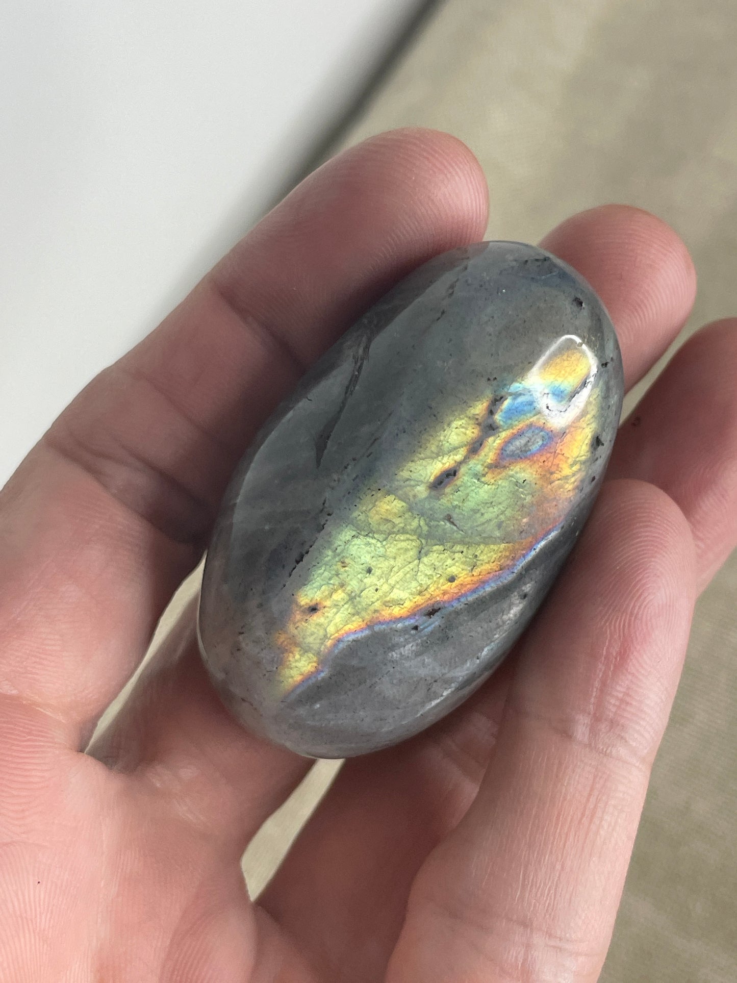 Sunset Labradorite palm