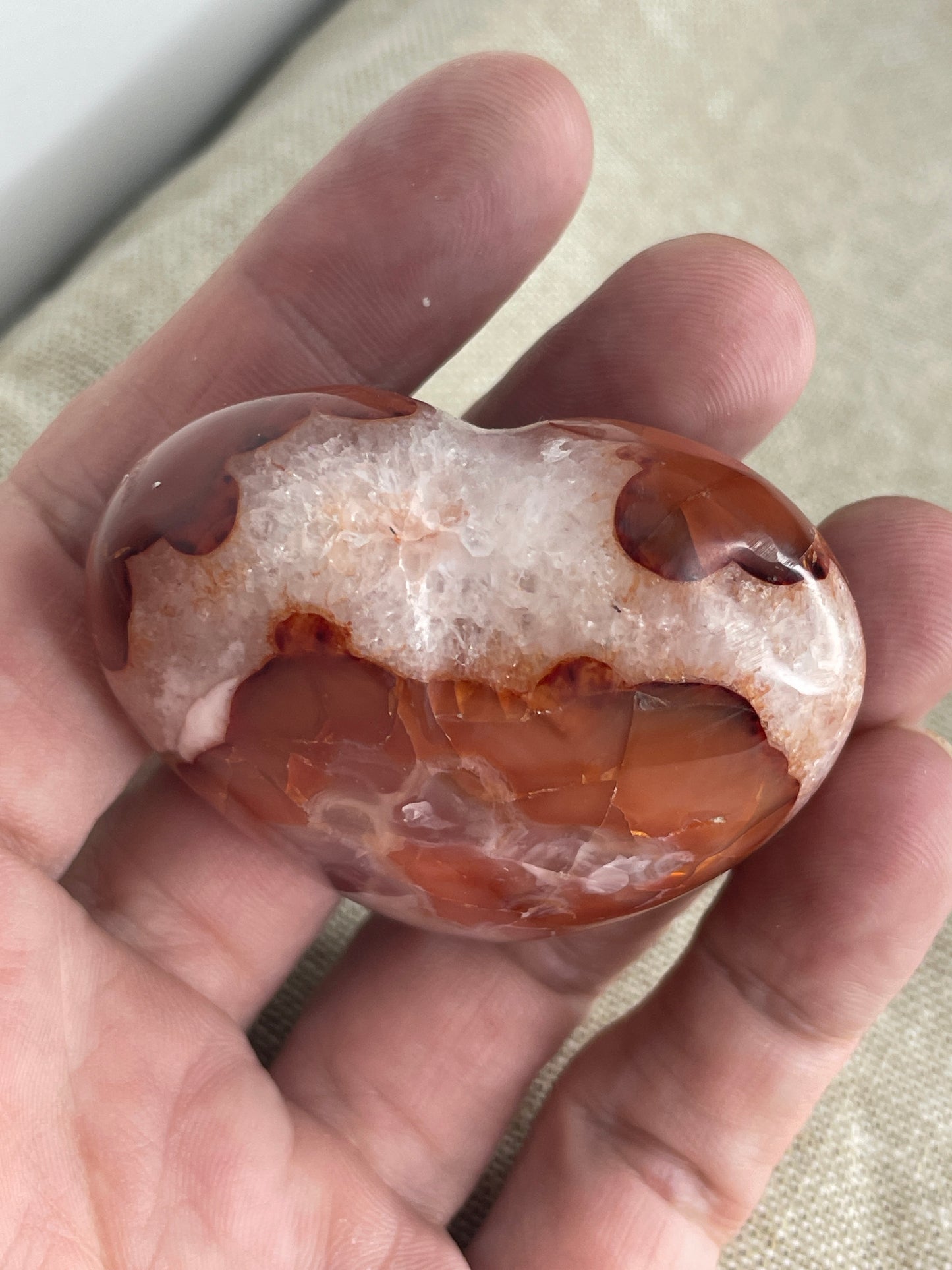 Carnelian heart