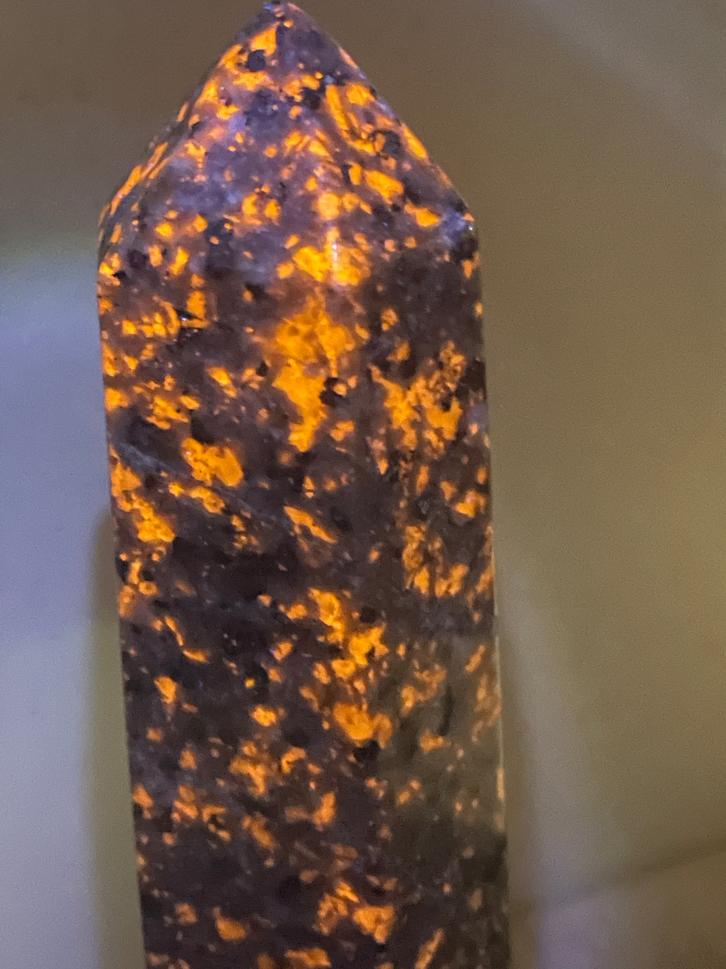 Yooperlite tower UV reactive