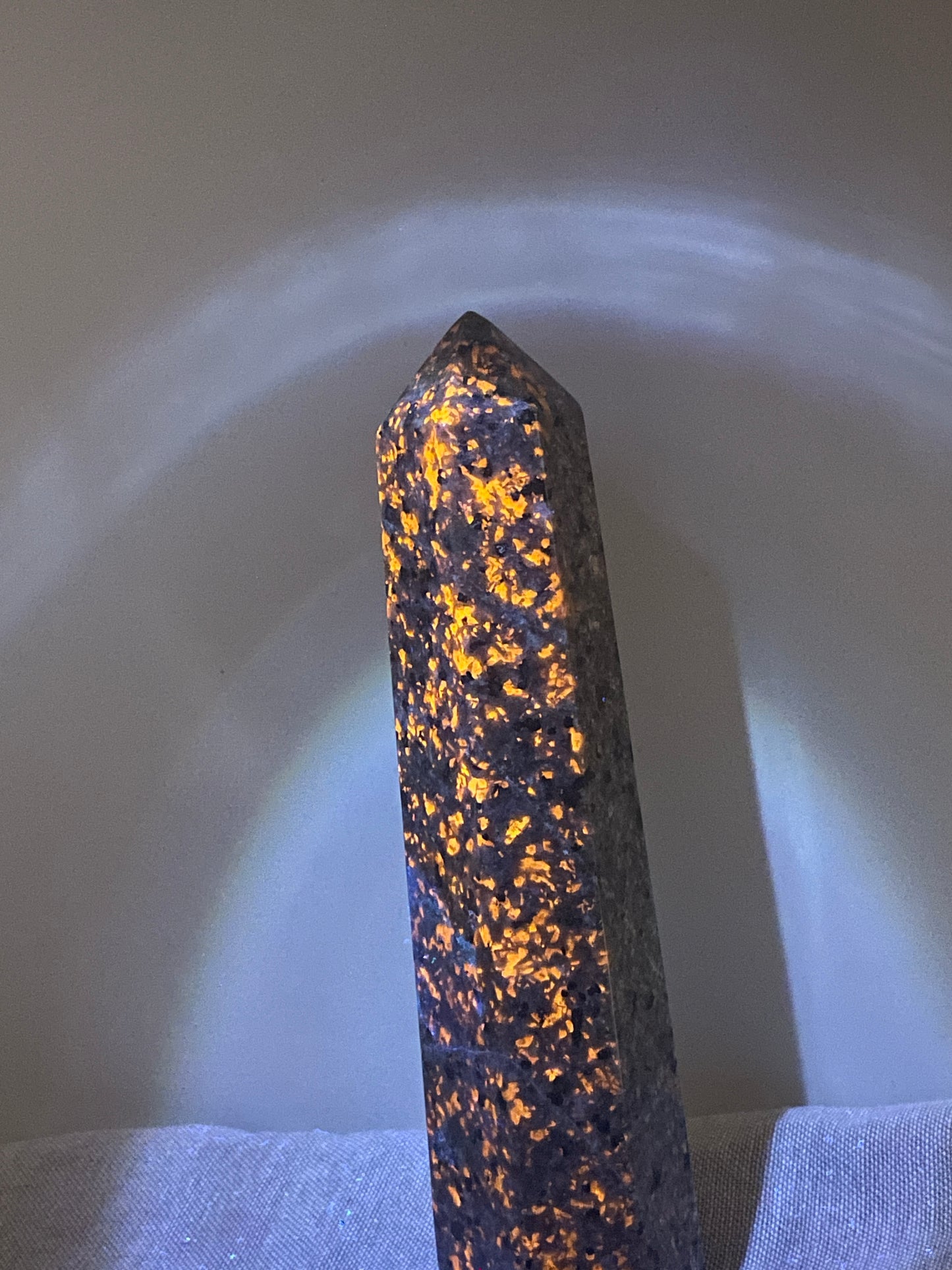 Yooperlite tower UV reactive