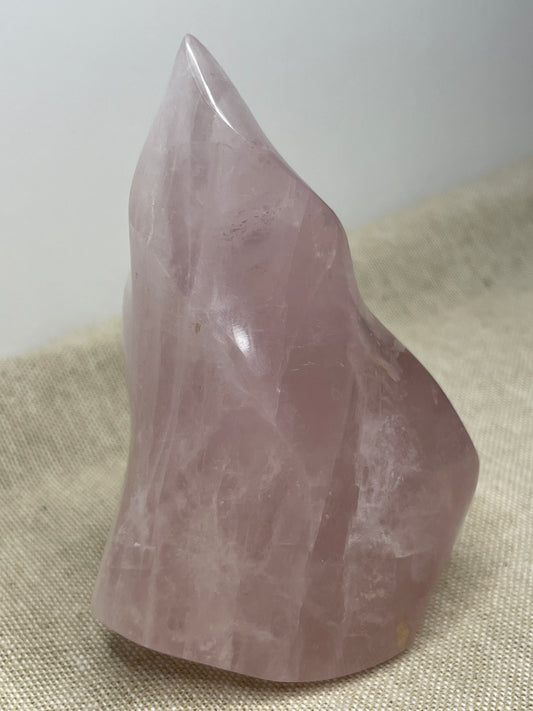 Rose quartz flame