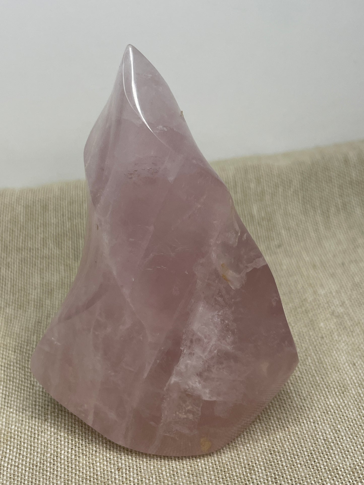 Rose quartz flame