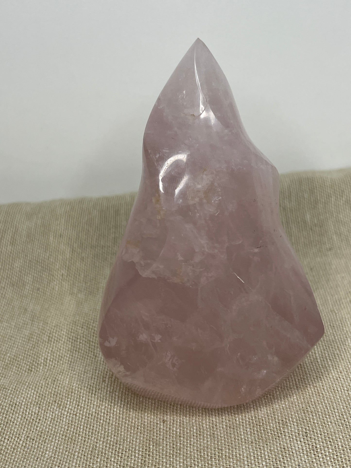 Rose quartz flame