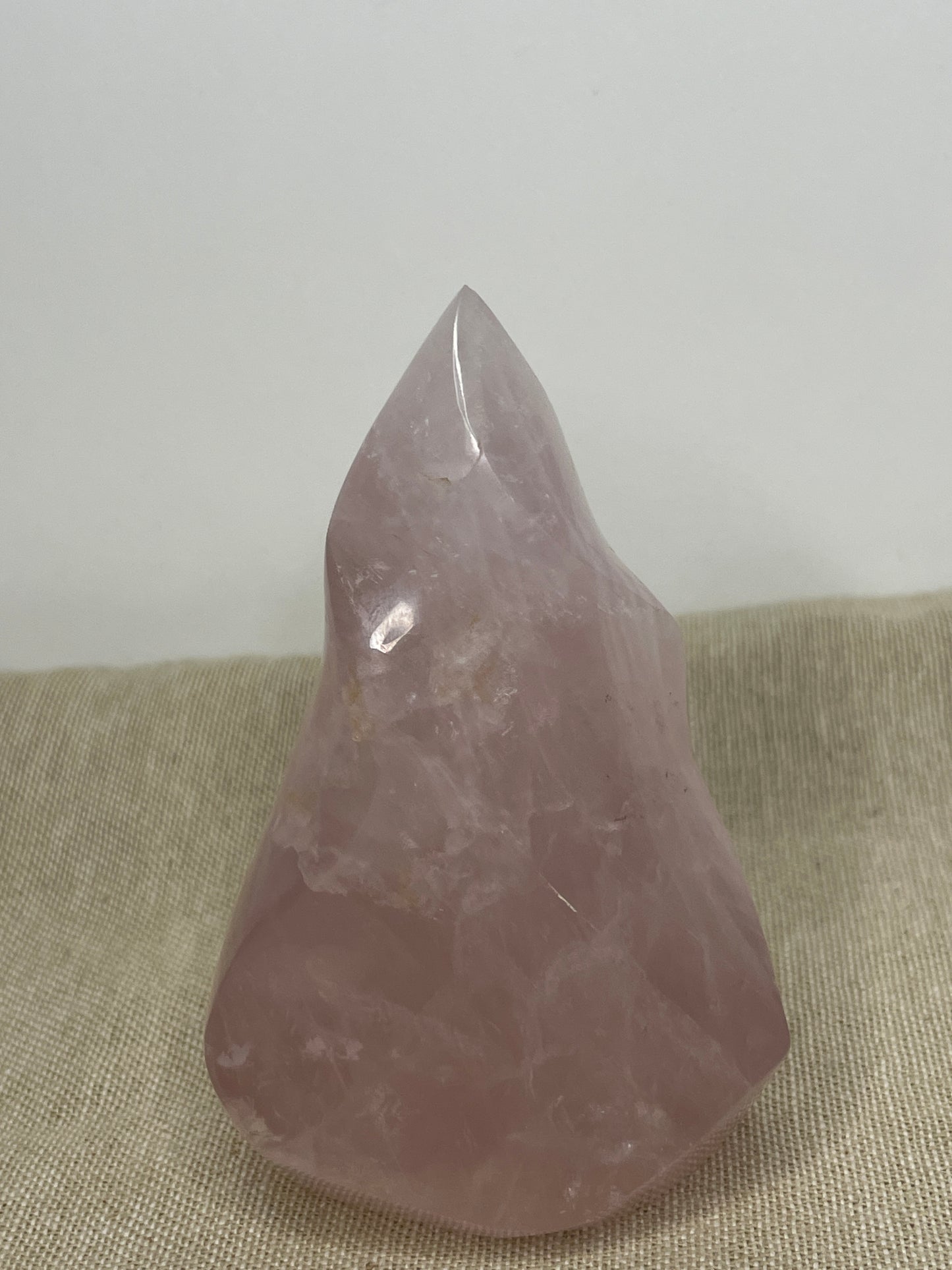 Rose quartz flame