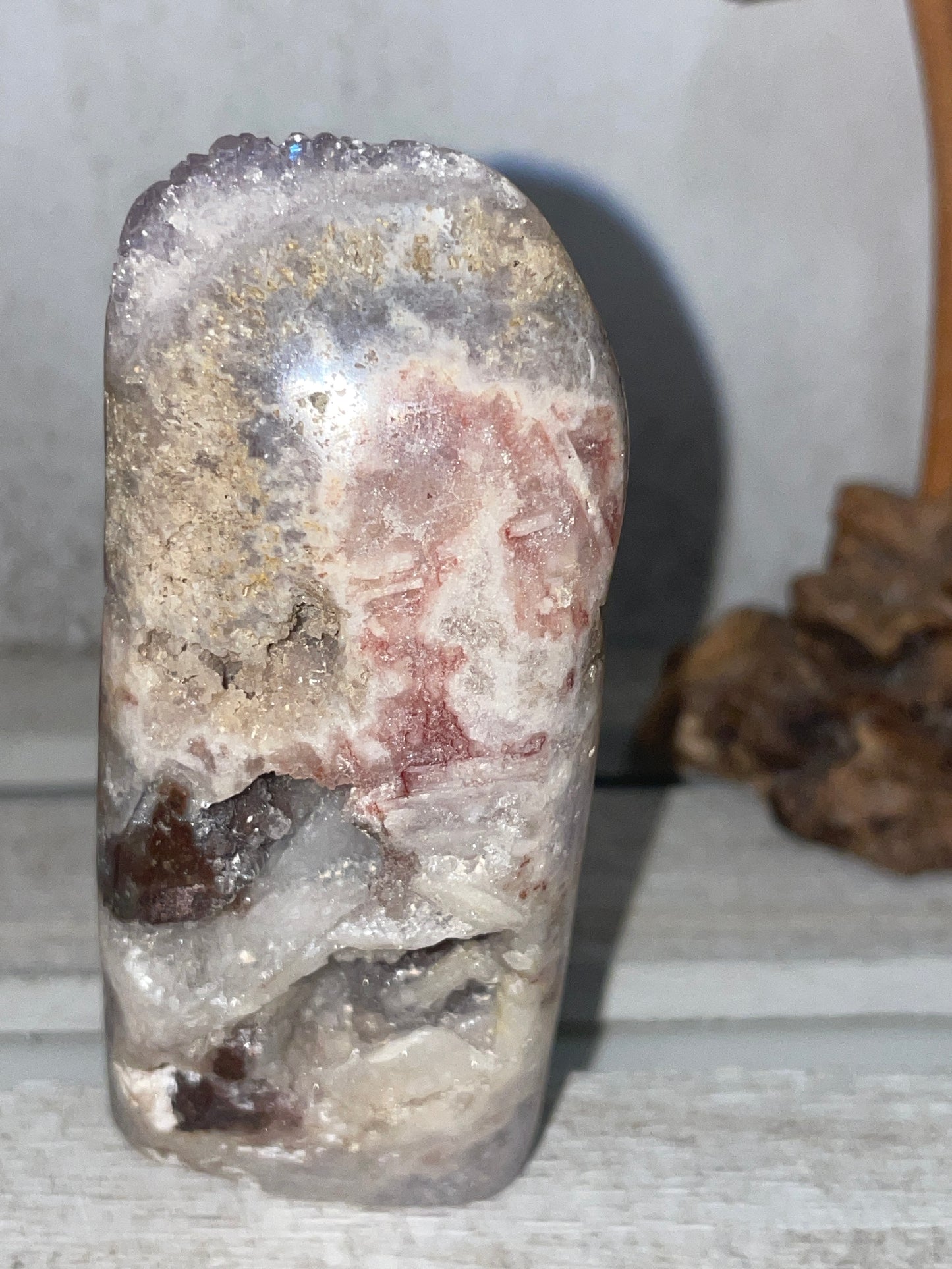 Pink amethyst freeform (2)