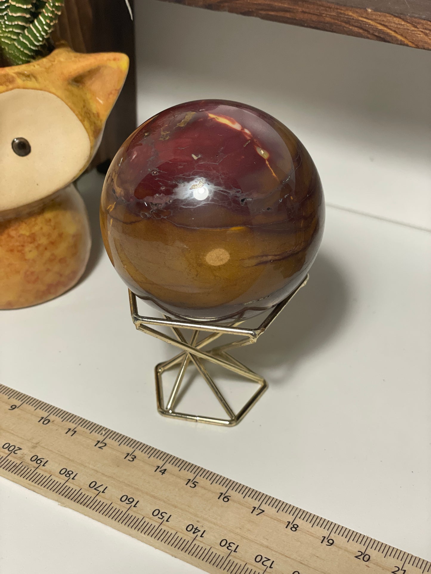 Mookaite sphere