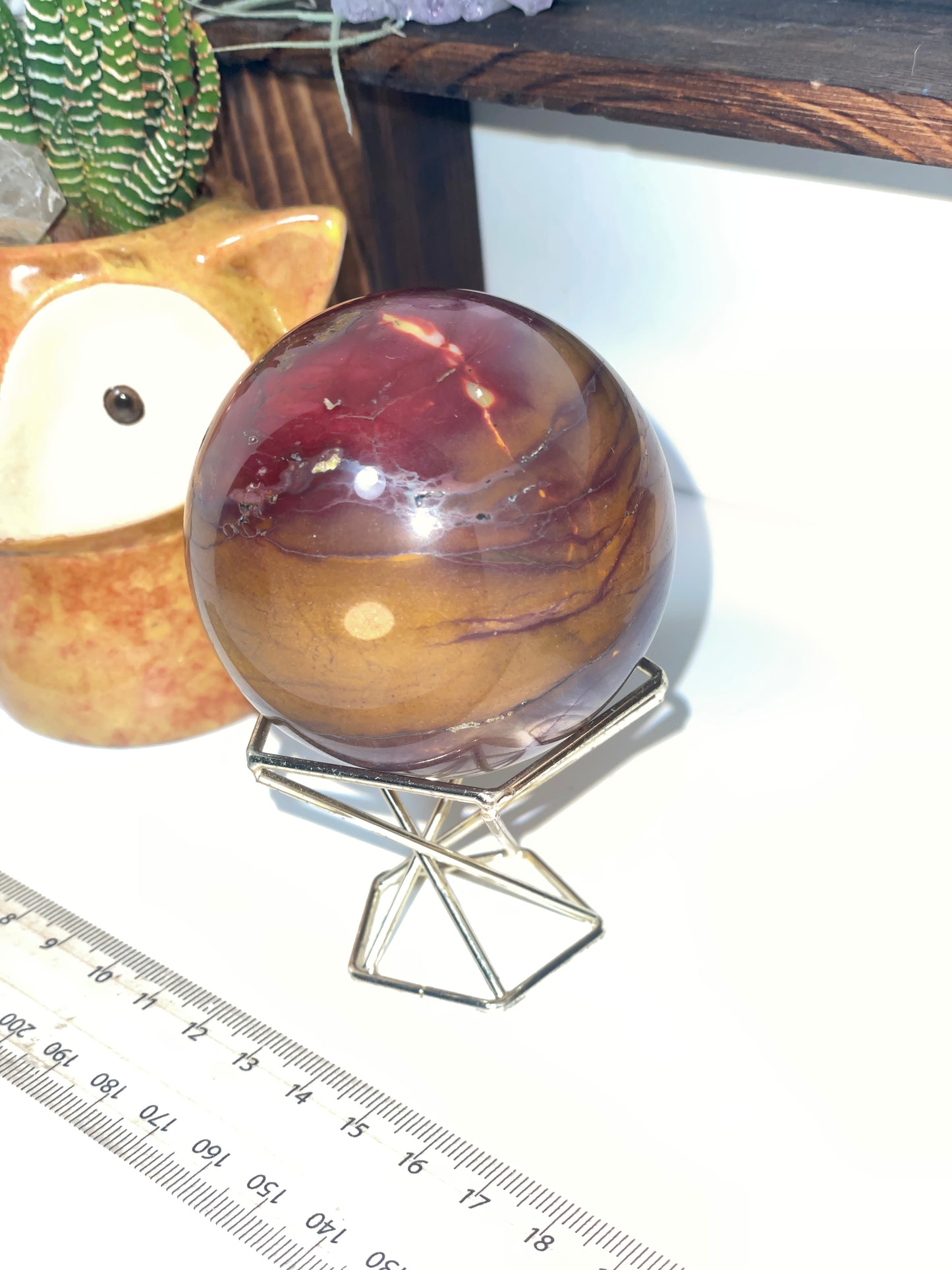 Mookaite sphere