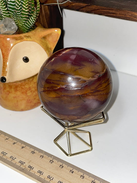Mookaite sphere