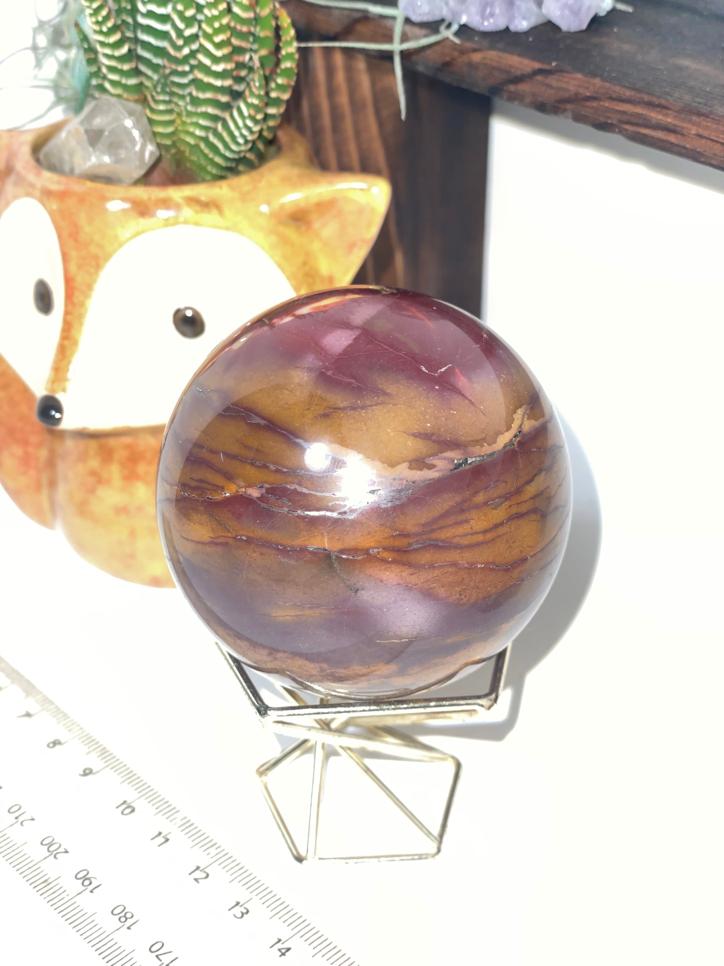 Mookaite sphere